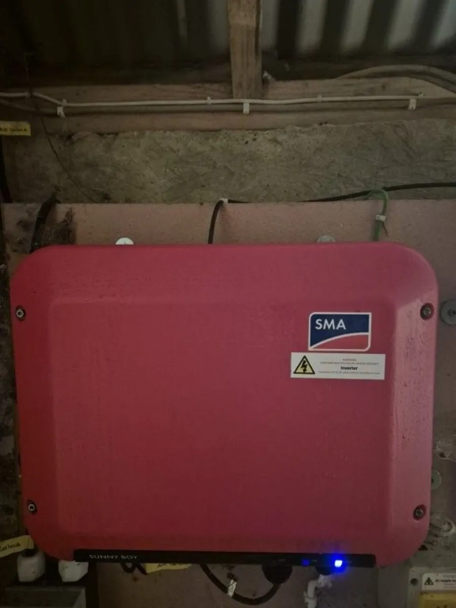 2.7kwp solar systems - 9 panels + SMA Inverter - Image 2