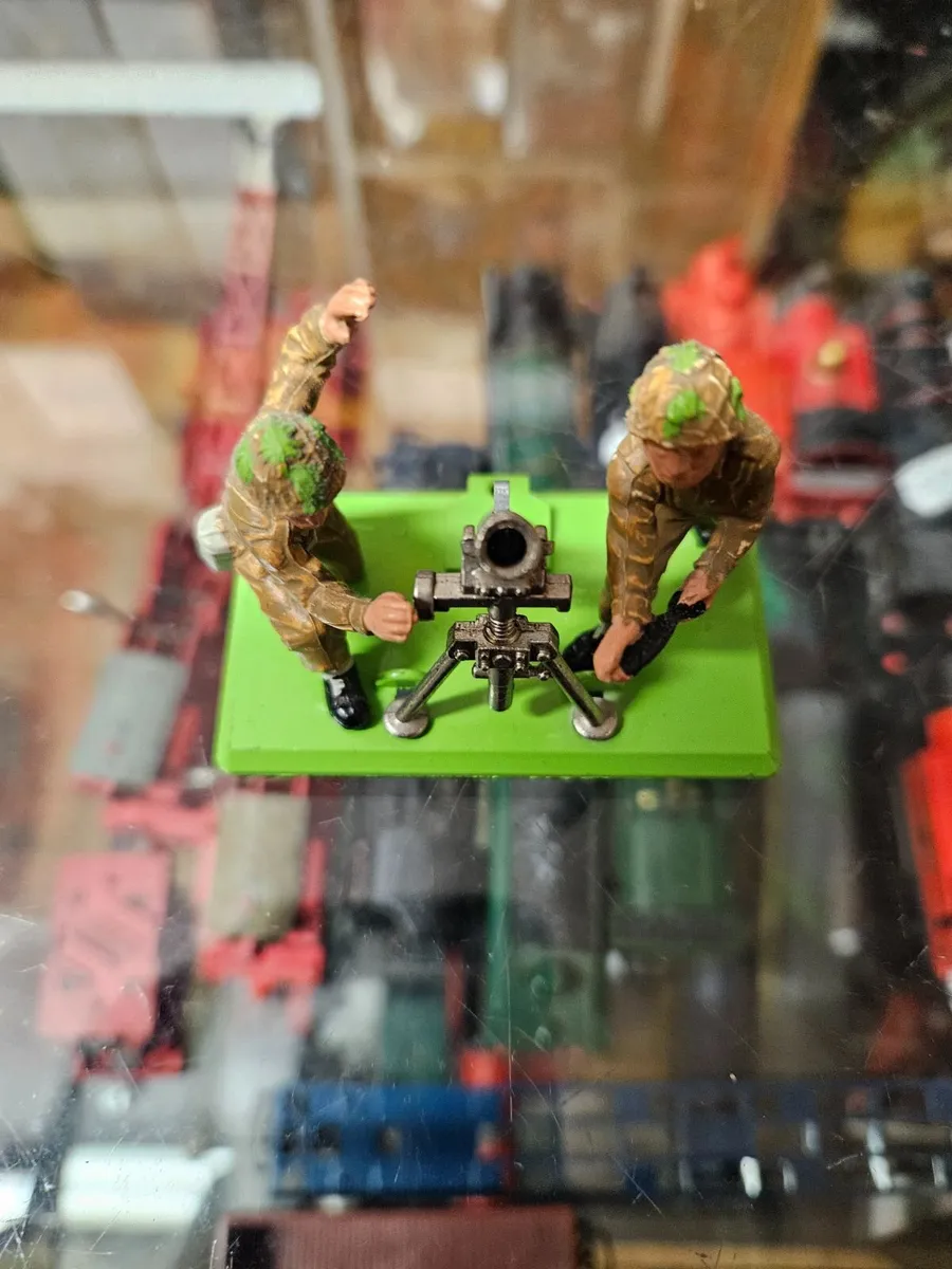 Britain's British Army WW2 Mortor Crew - Image 1