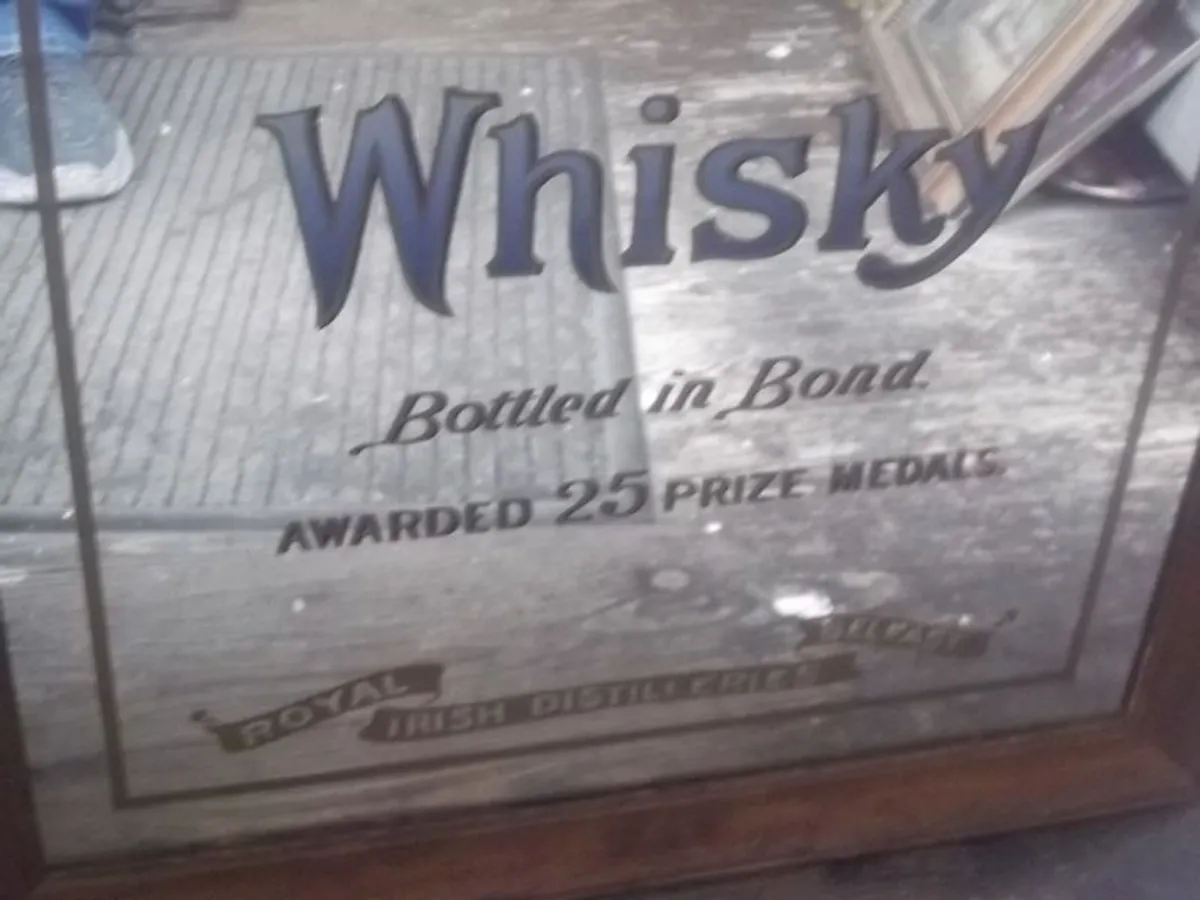 A  Pub Mirror.dunvilles Whisky - Image 3