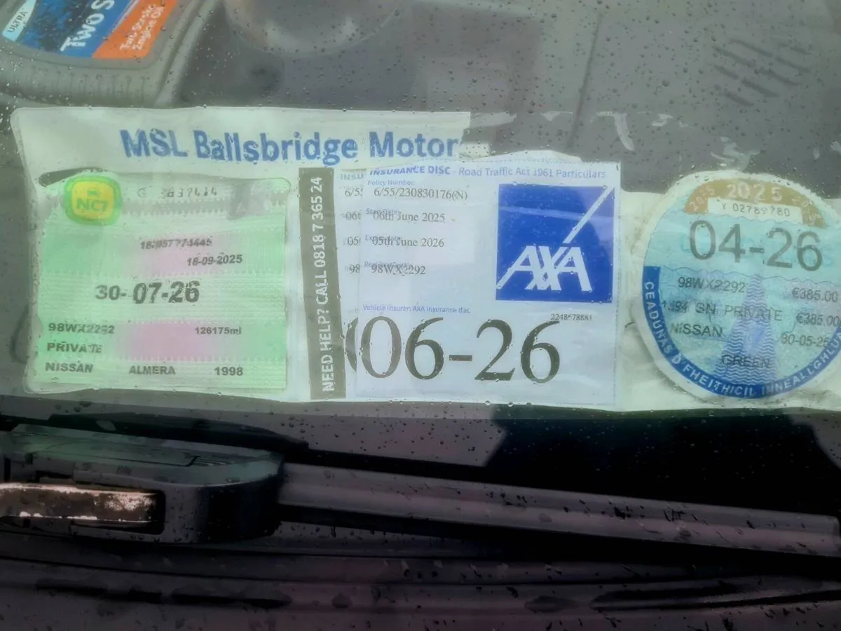 1998 Almera 1.4 - NCT 07/26 - 2 Owners - Image 2