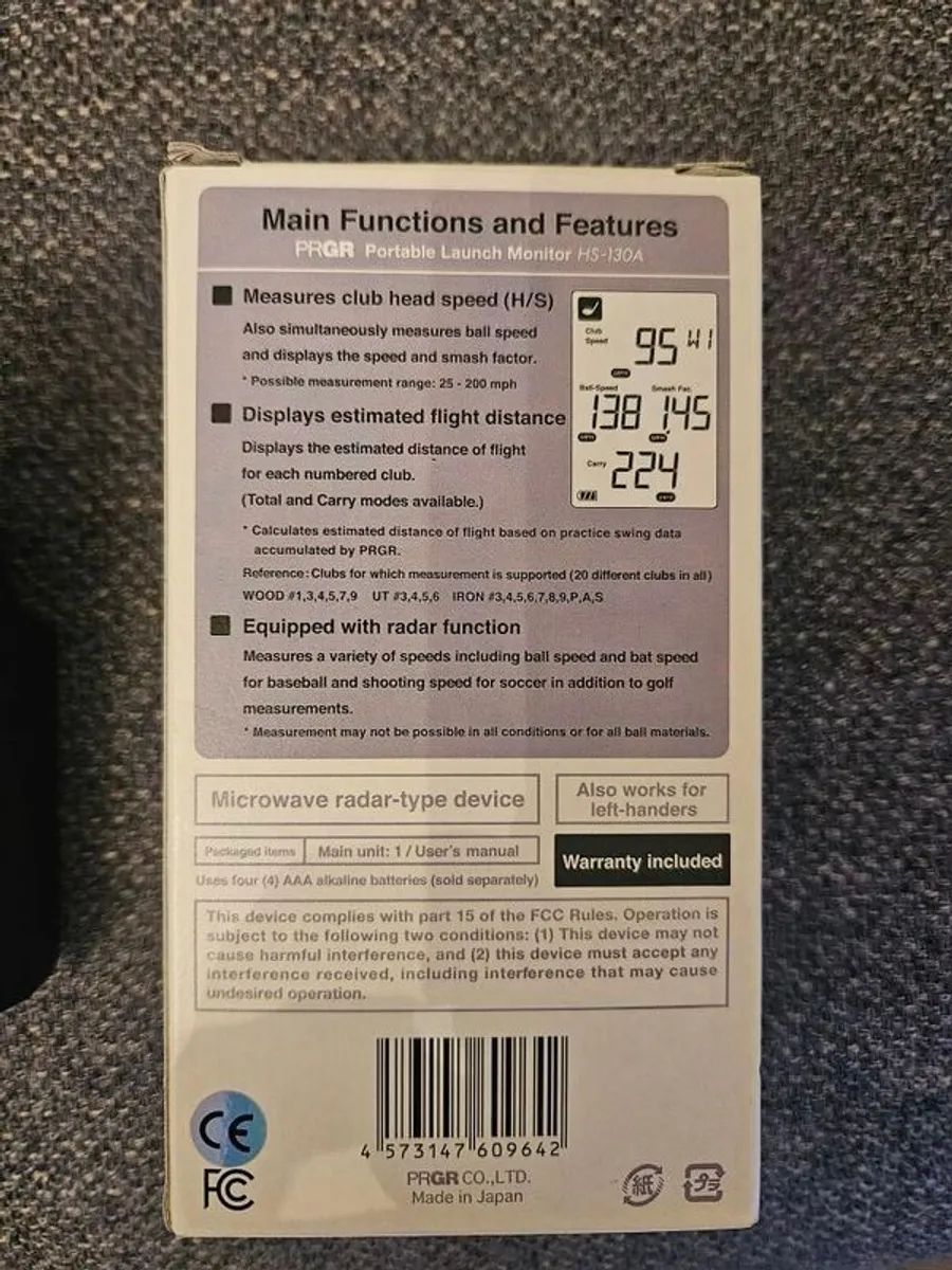 PRGR Launch Monitor - Image 3