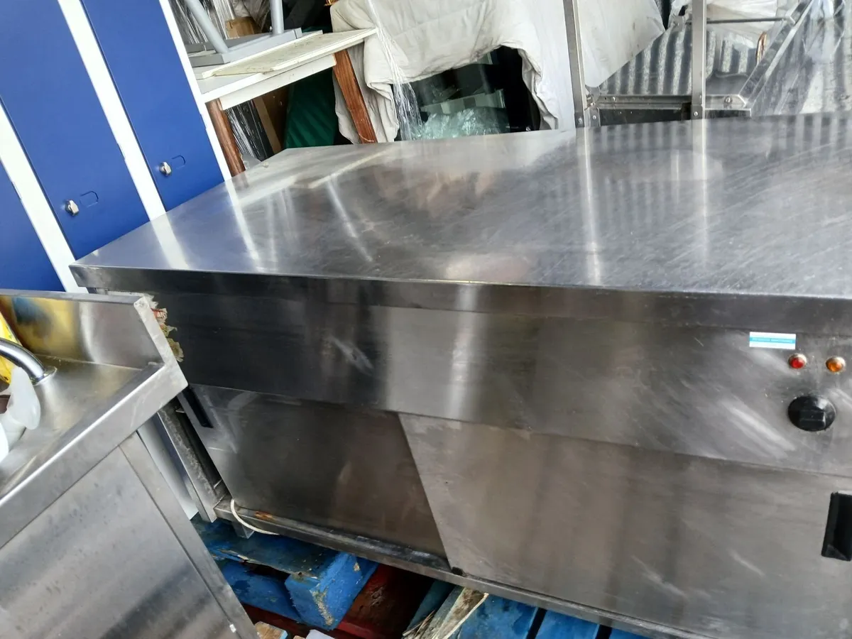 Staneless steel cabbinet  hot plate unit - Image 2