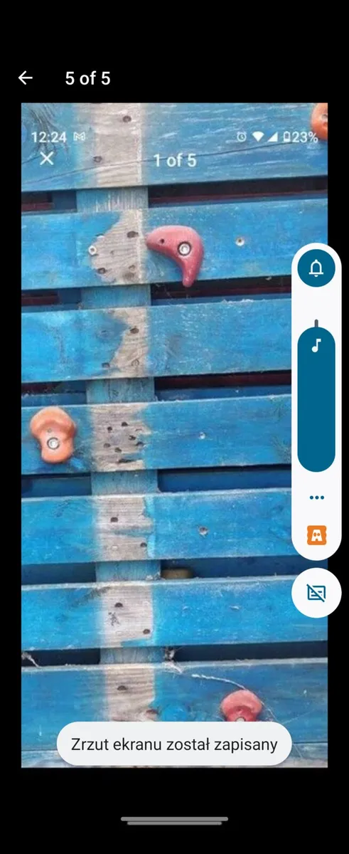 Climbing wall parts 25 pieces - Image 2