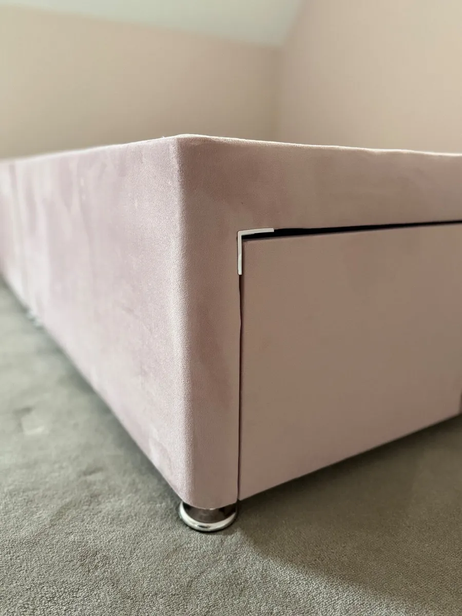 2 Single Bed Bases with storage - Image 3