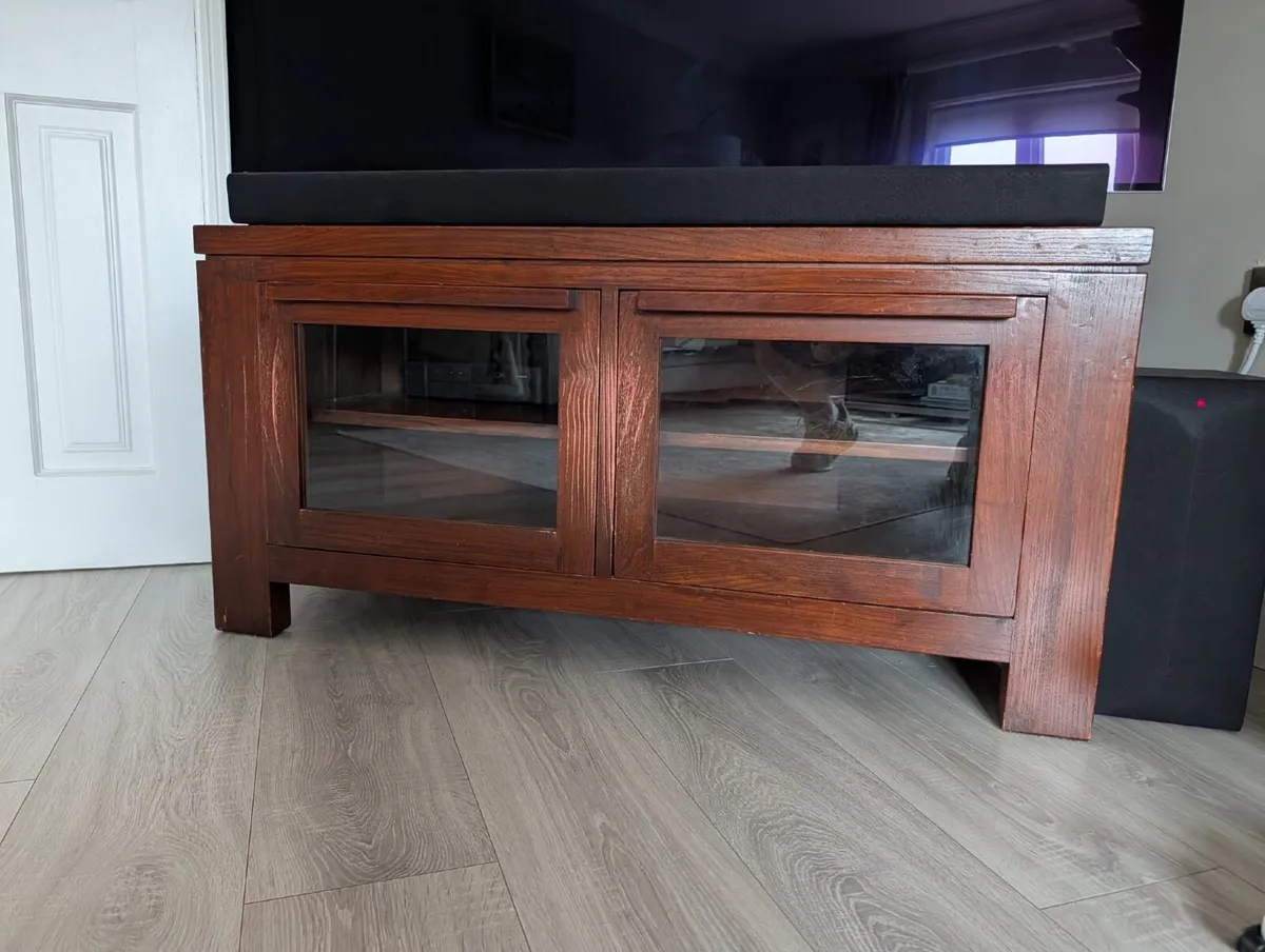 Solid Walnut  Sideboard and TV Unit. (Arnotts) - Image 4
