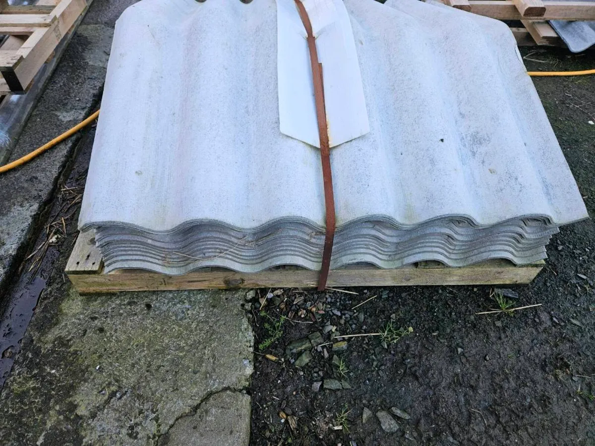 Shed canopy cement fibre - Image 1