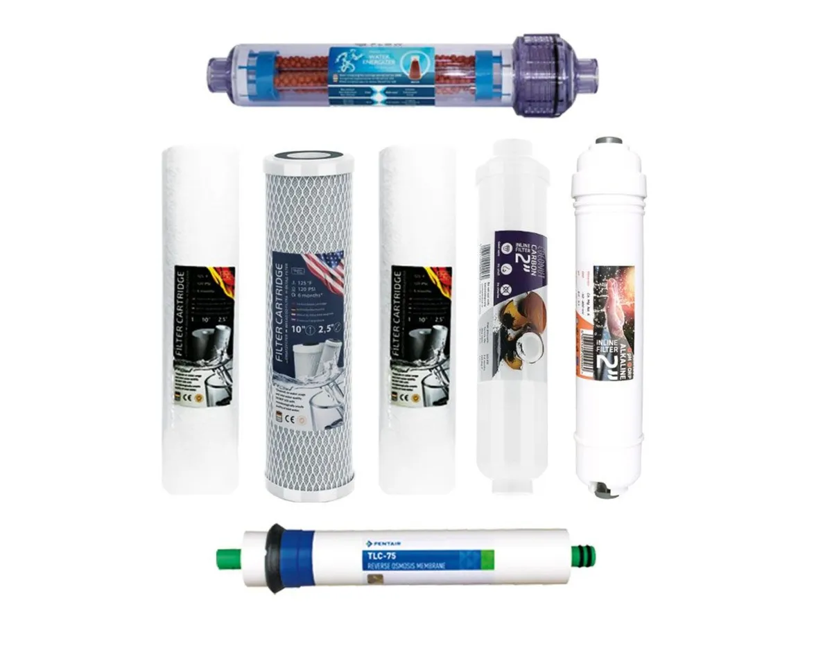 Water Filter set for 7/8 Stage Reverse Osmosis - Image 1