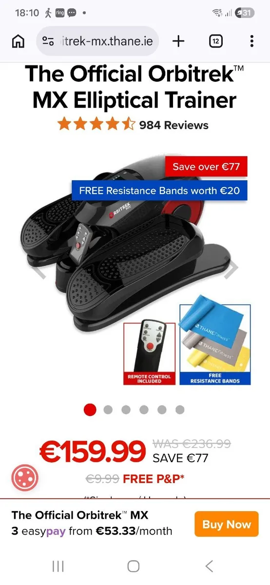 Orbitrek Trainer for mobility - Image 1