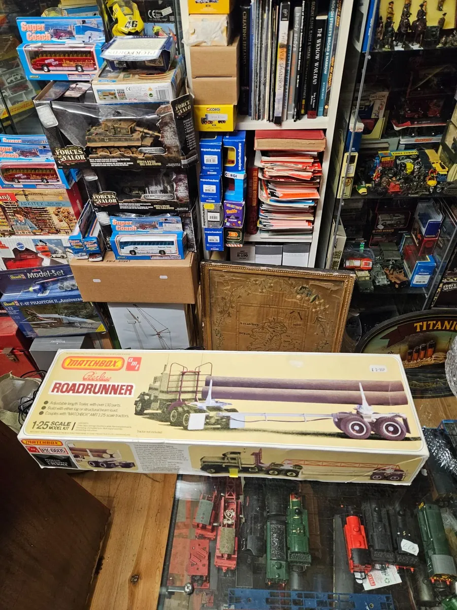 Matchbox Forestry Log Trailer Kit - Image 1