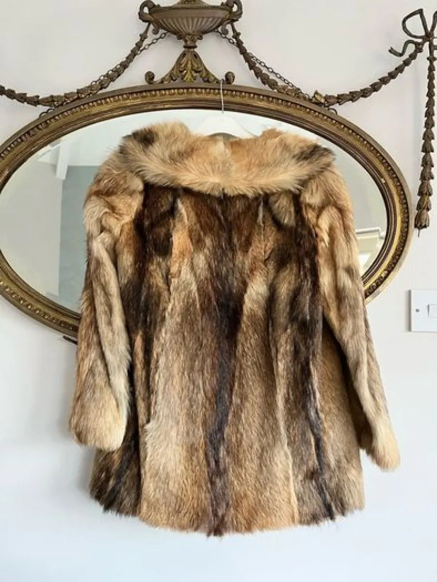 Rare Coyote Fur Coat(great Condition And Great Pri - Image 1