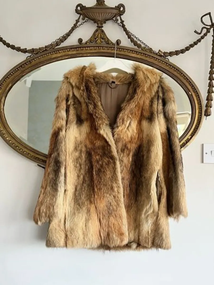 Rare Coyote Fur Coat(great Condition And Great Pri - Image 2