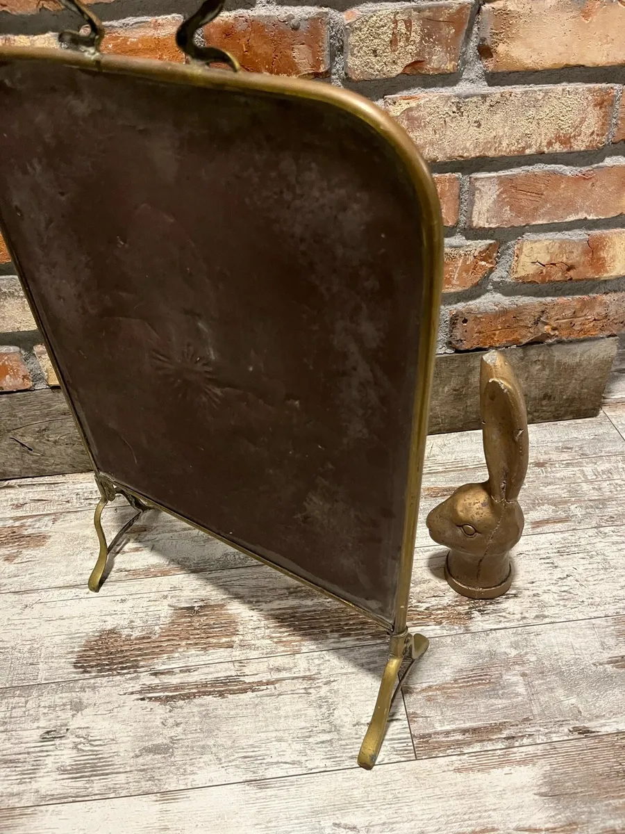 Vintage fire screen - Image 3