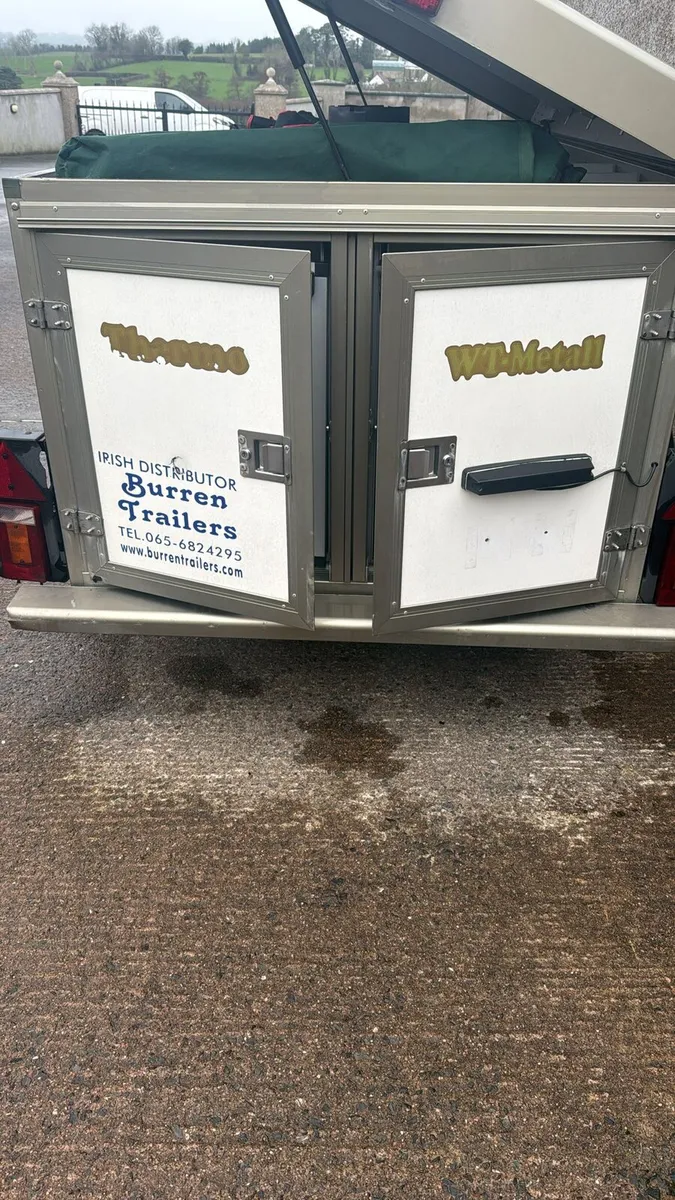 Wt Metall  4 compartment  dog trailer - Image 2