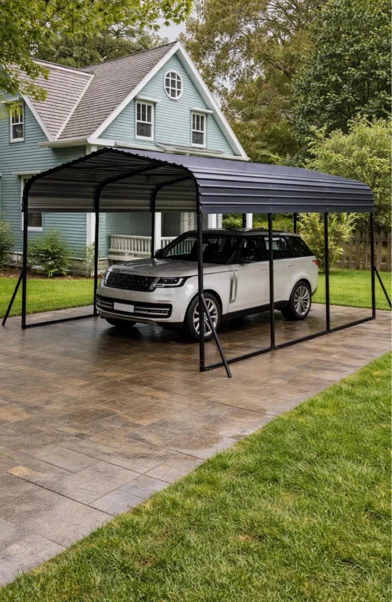 All steel carport - Image 1