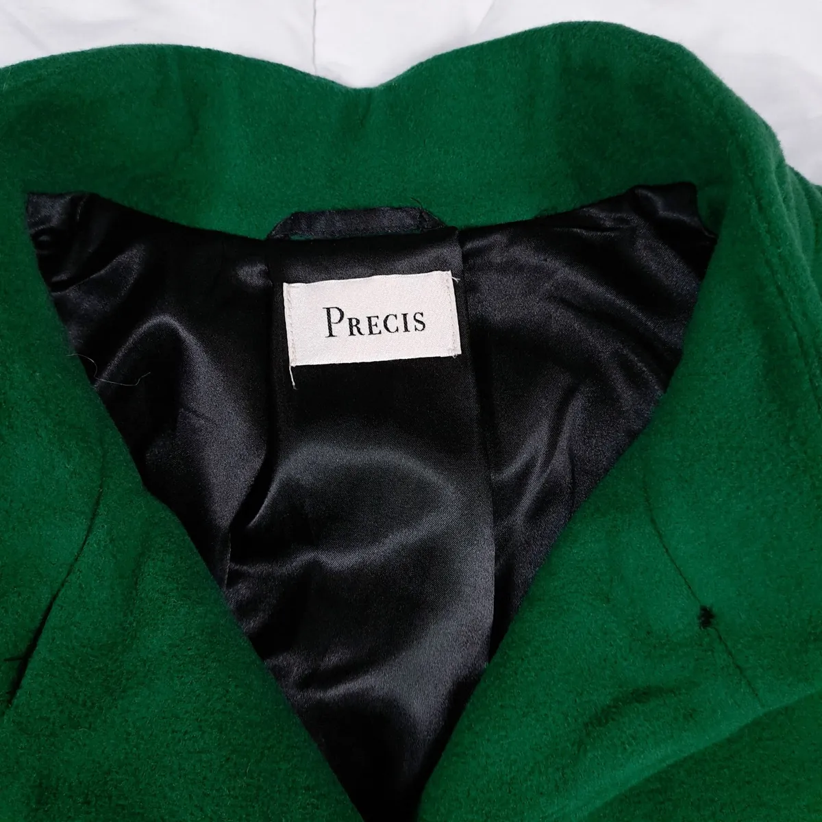 Precis Emerald Green Wool Cashmere Coat 16UK/44EU - Image 4