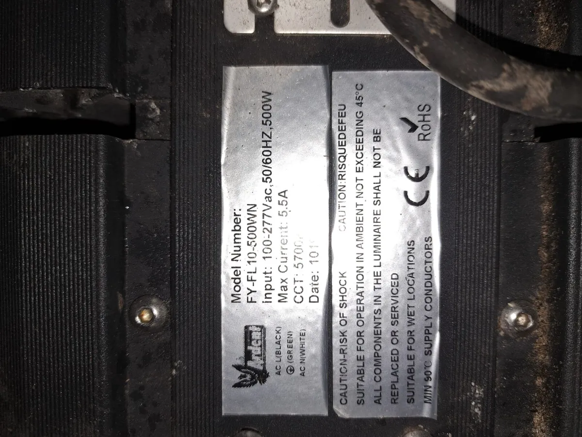 500w LED Industrial Flood lights - Image 3