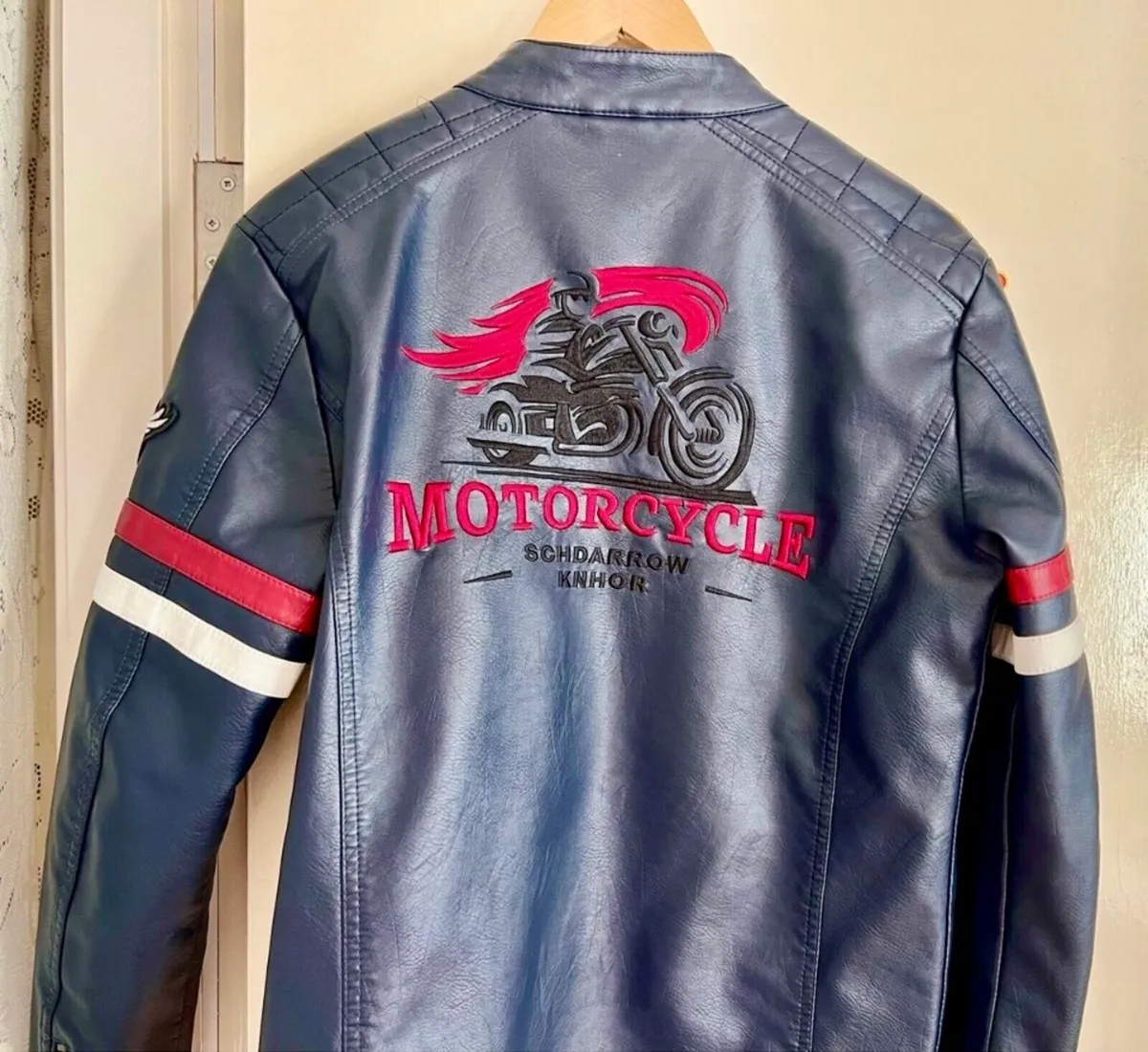 Mens Motorcycle Jacket - Image 2