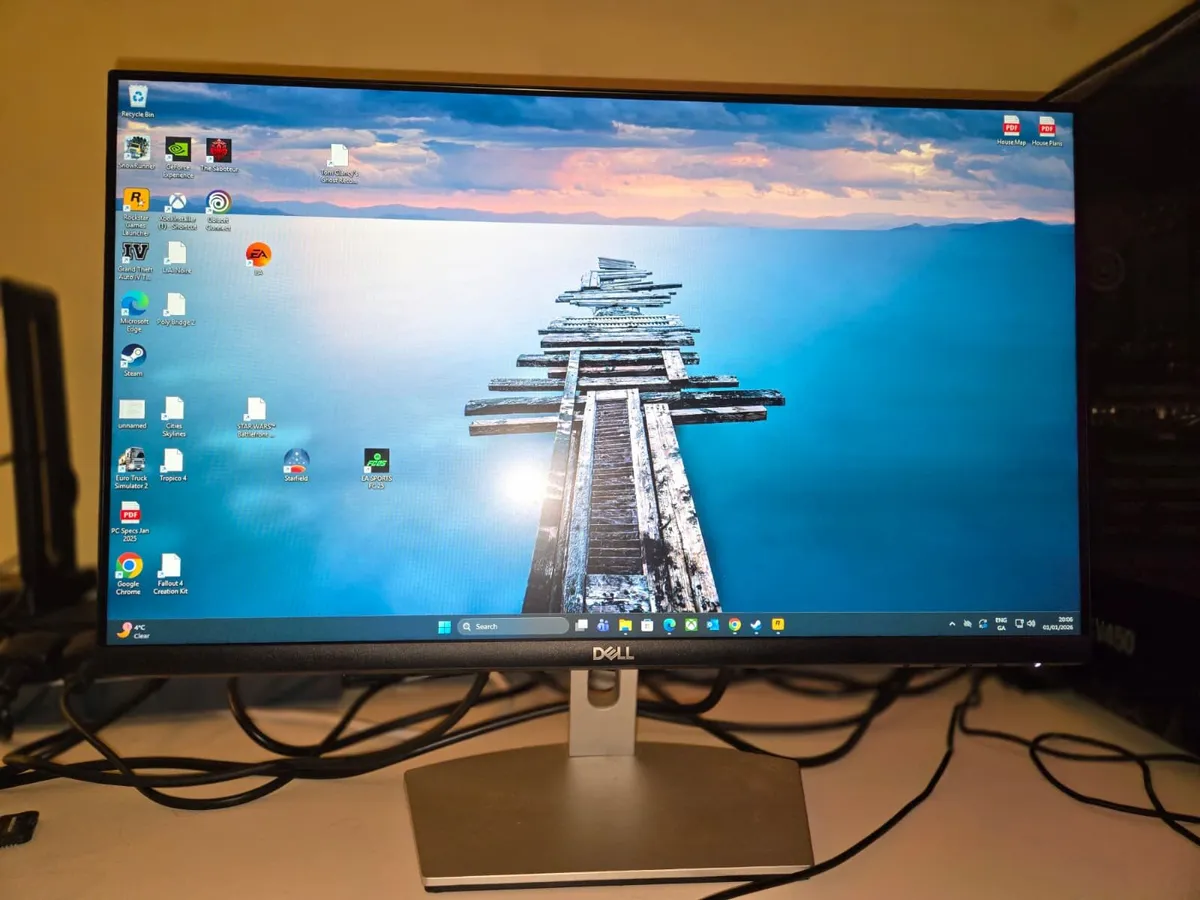 Dell 24" Monitor. - Image 2