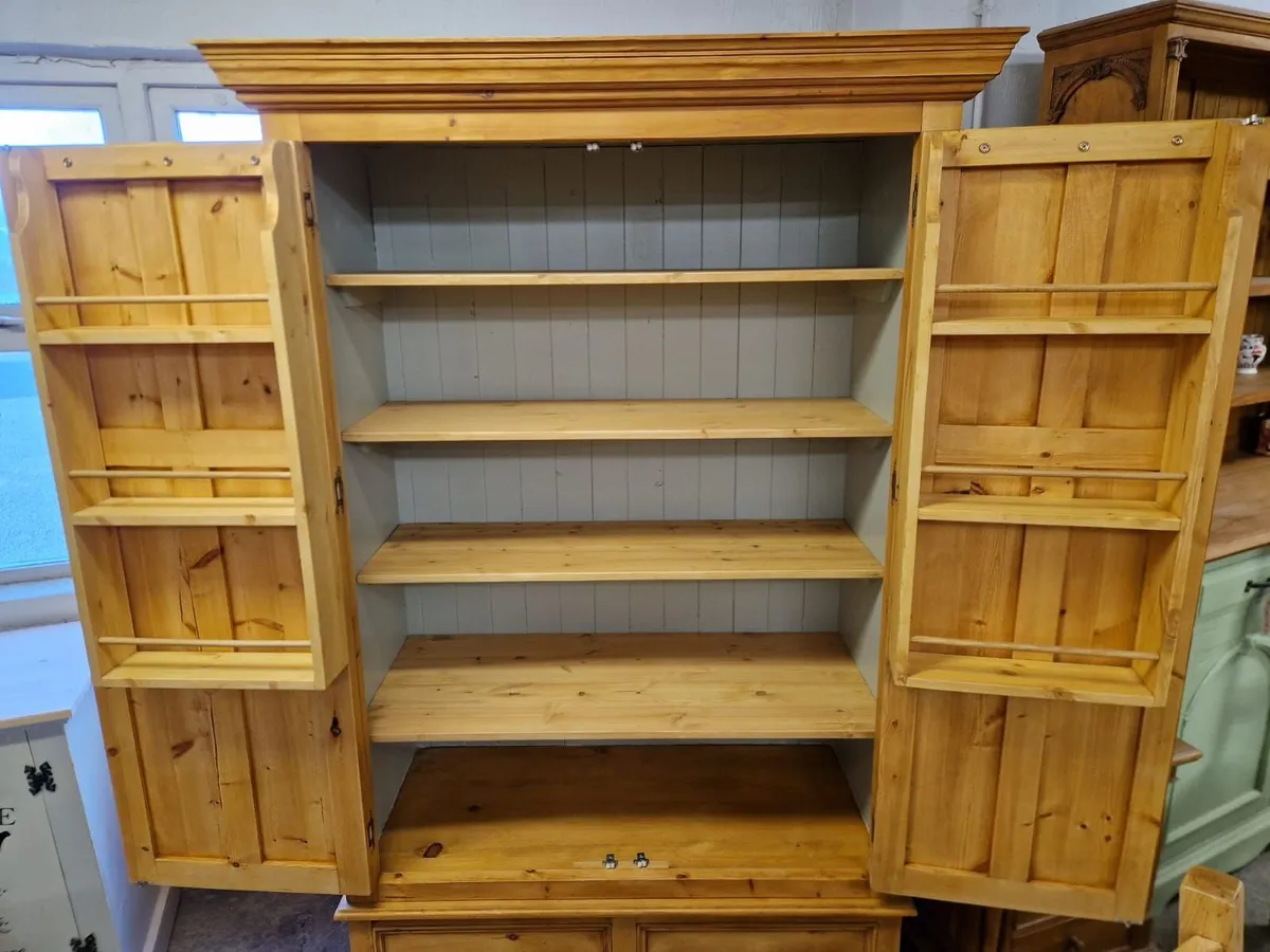 Kitchen dressers, larders, pine workshop - Image 2