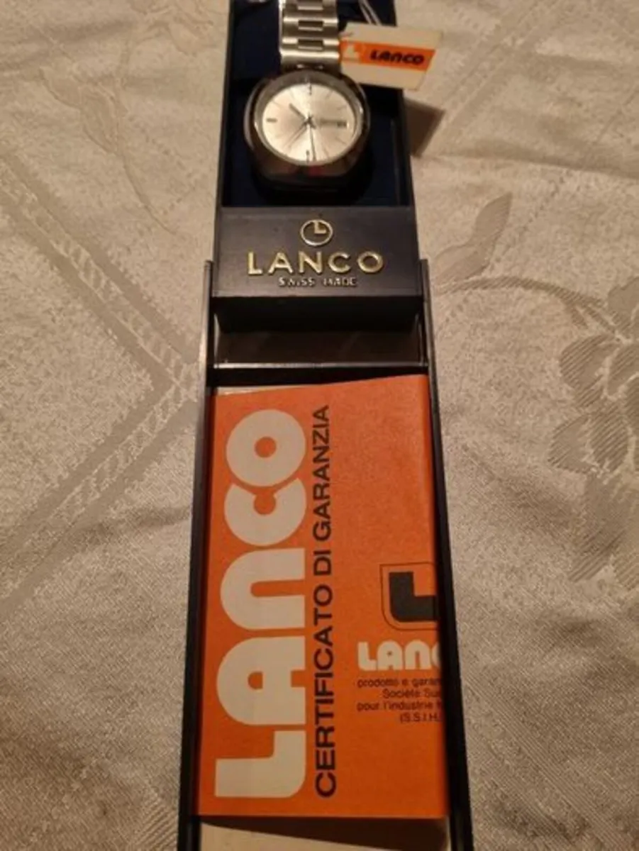 Vintage Lanco Automatic Swiss Watch - Image 2