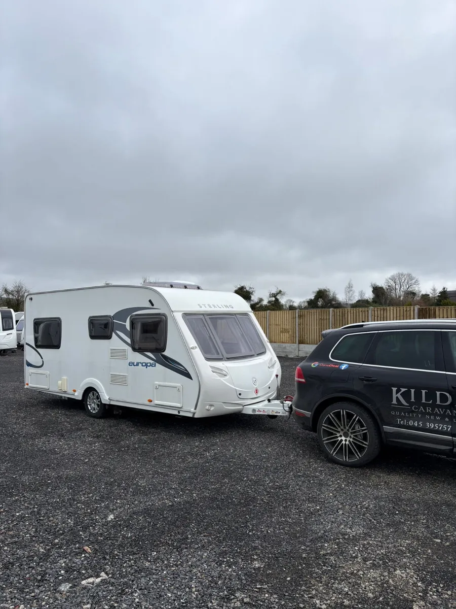 Sterling Europa 4 berth fixed bed Caravan - Image 2