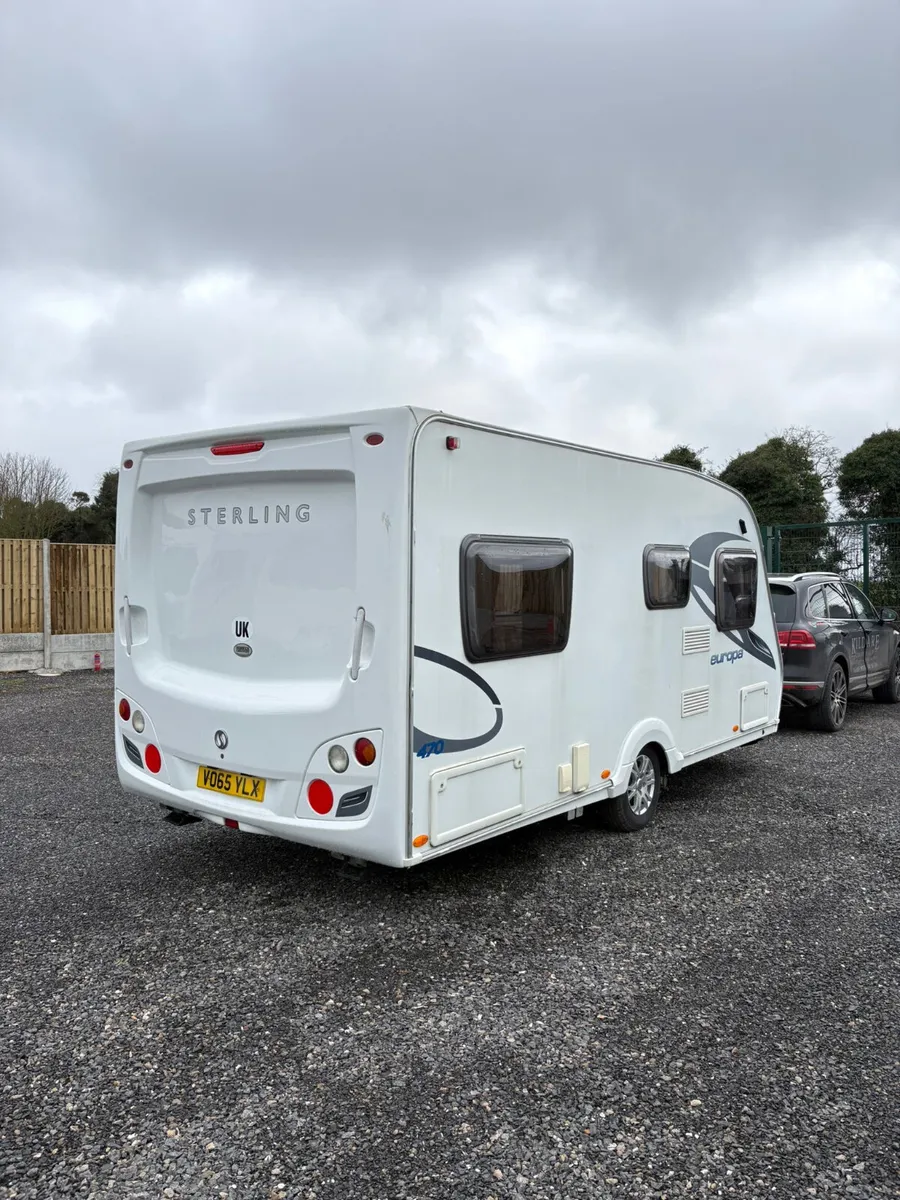 Sterling Europa 4 berth fixed bed Caravan - Image 3