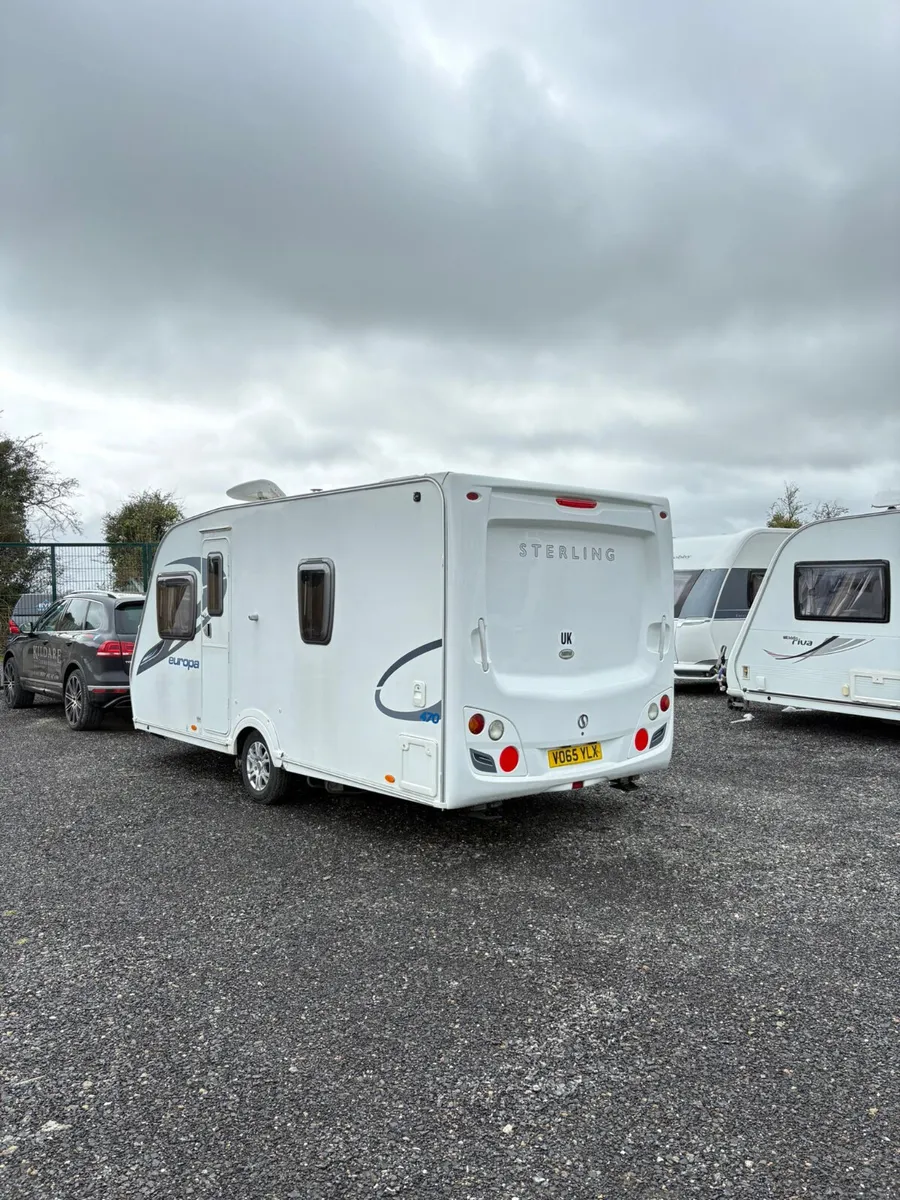 Sterling Europa 4 berth fixed bed Caravan - Image 4