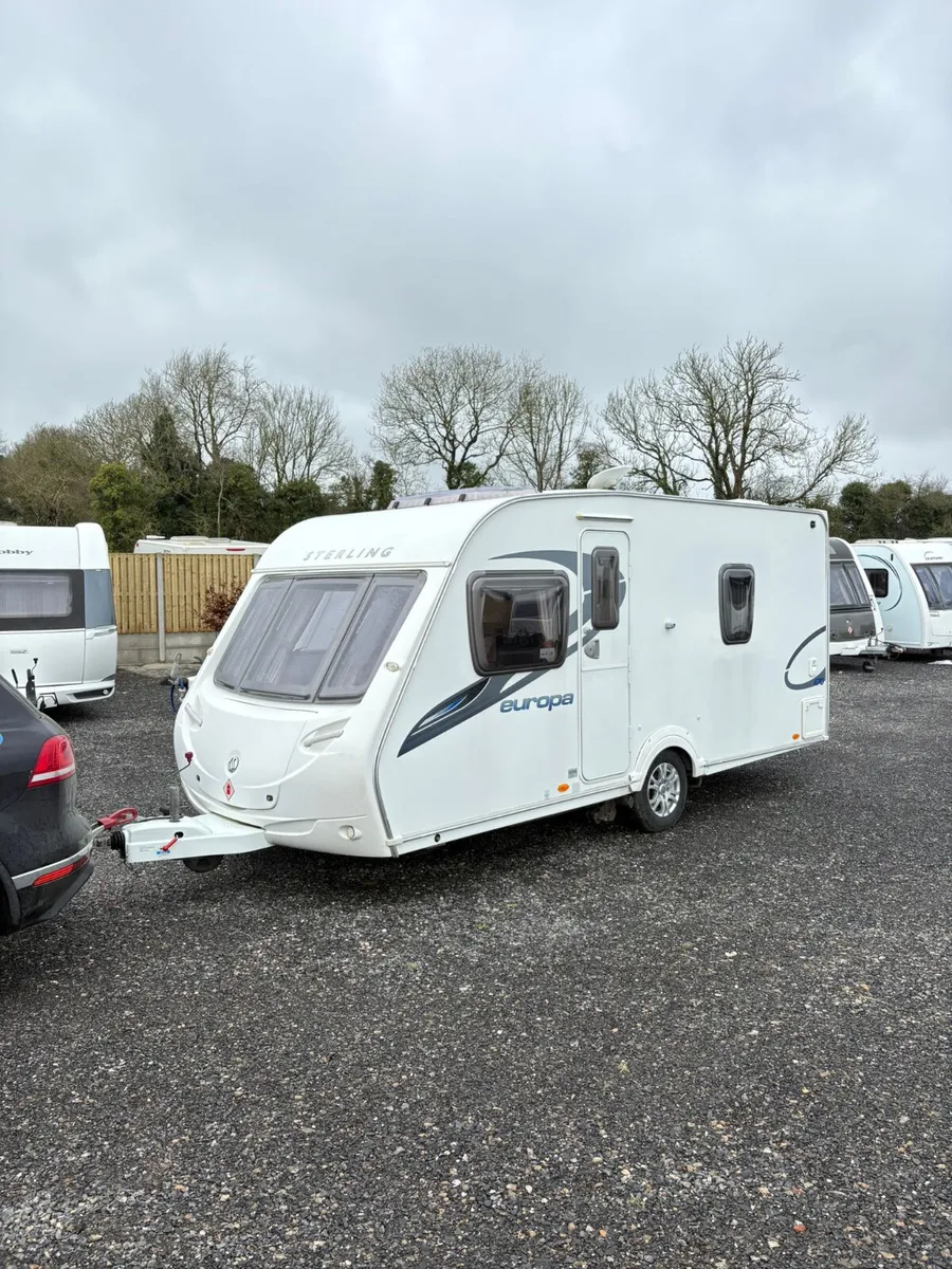 Sterling Europa 4 berth fixed bed Caravan - Image 1
