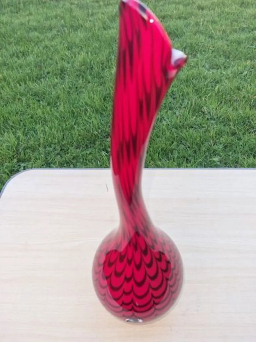 Murano art glass vase - Image 4