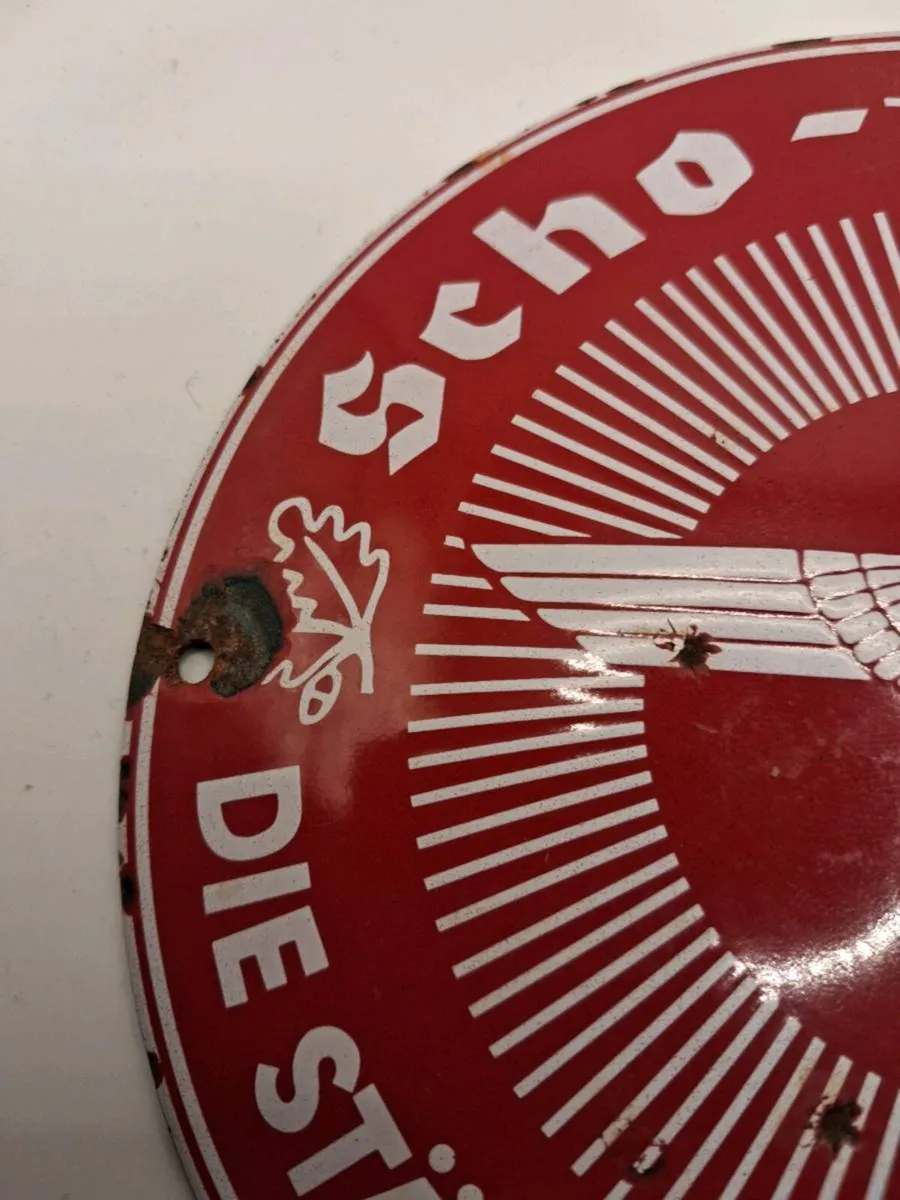 WW2 German sign - Image 3