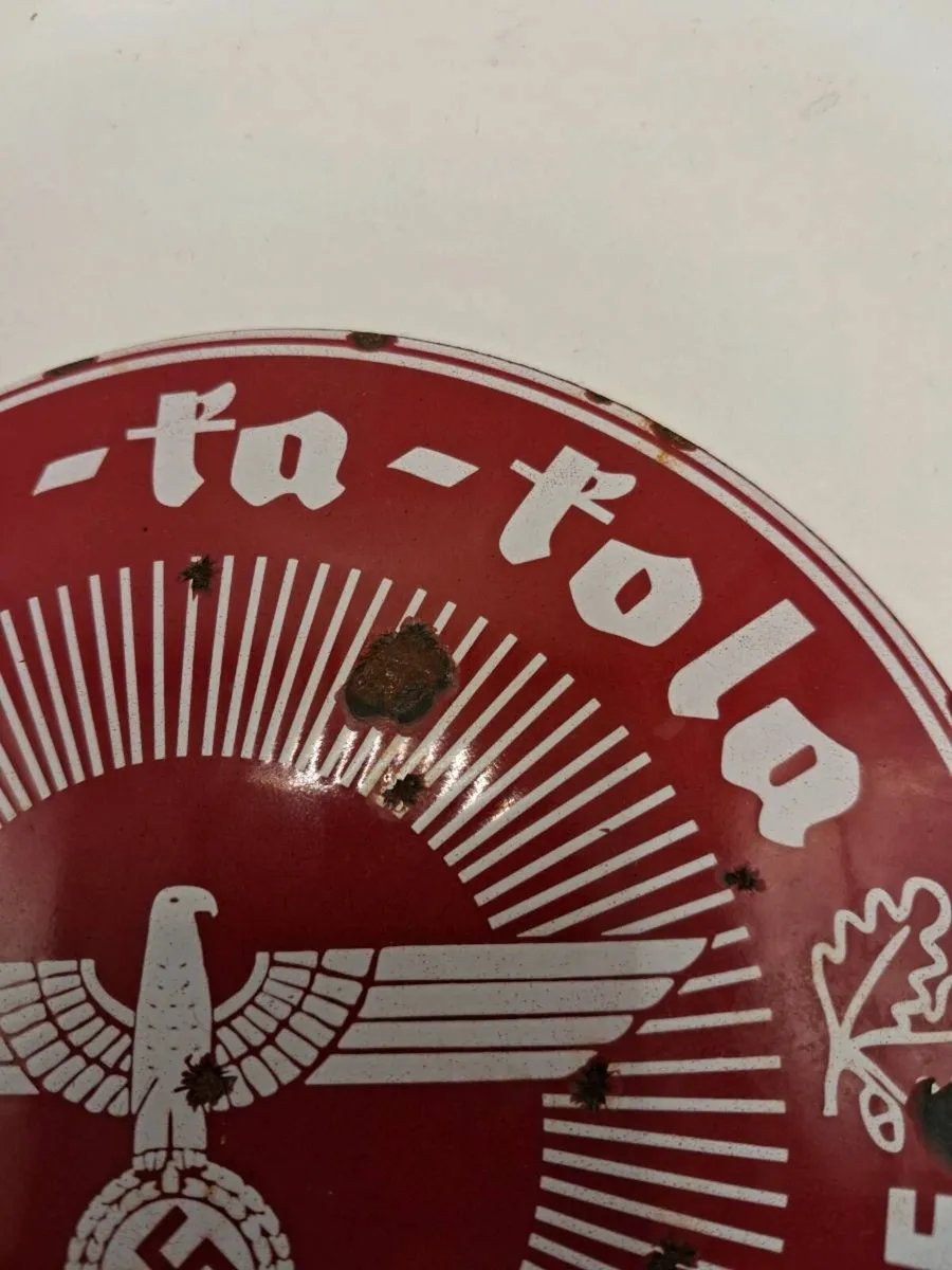 WW2 German sign - Image 4