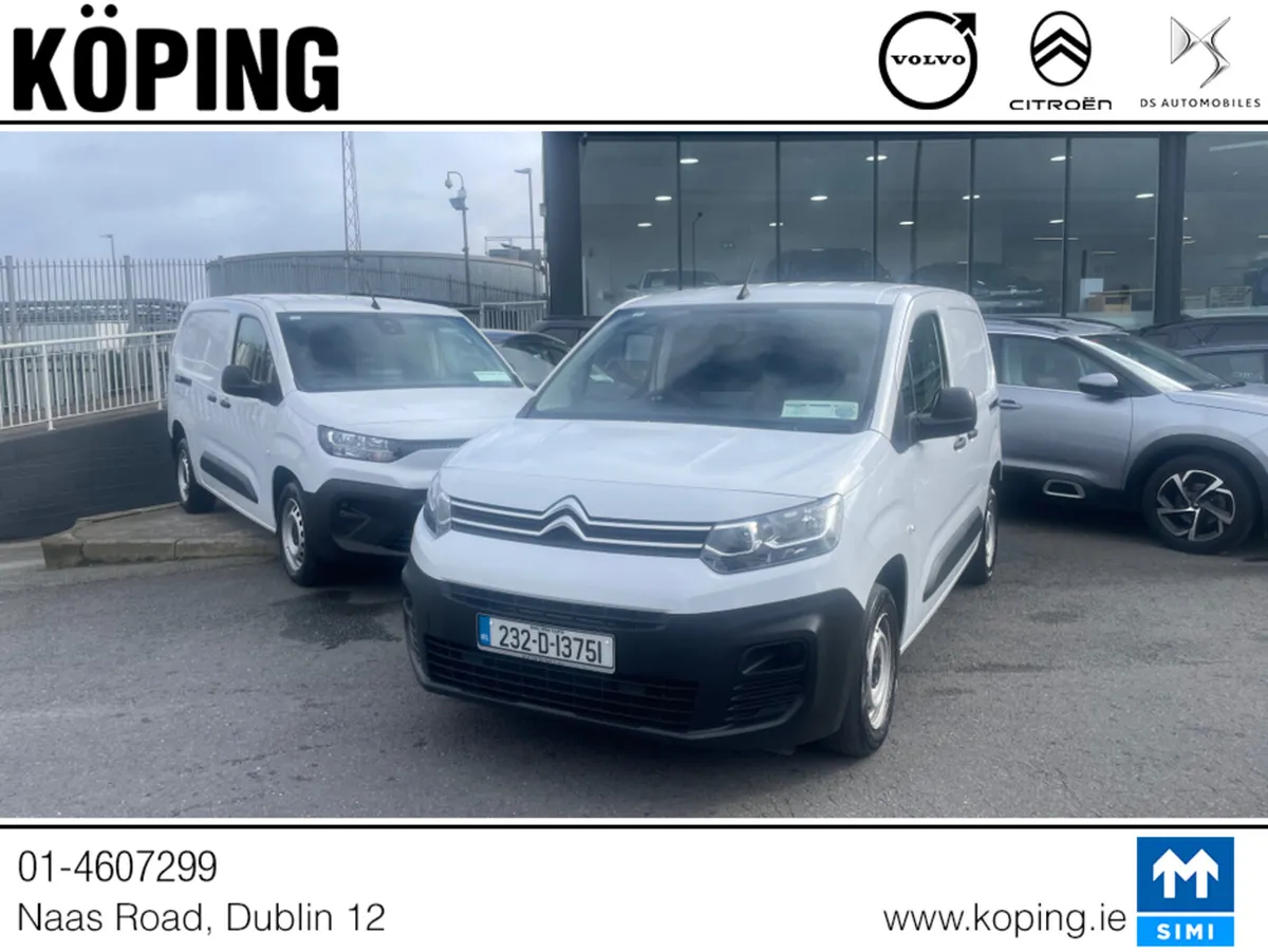 Citroen Berlingo LX BLUEHDI 100 MWB 650KG // IMMAC - Image 2