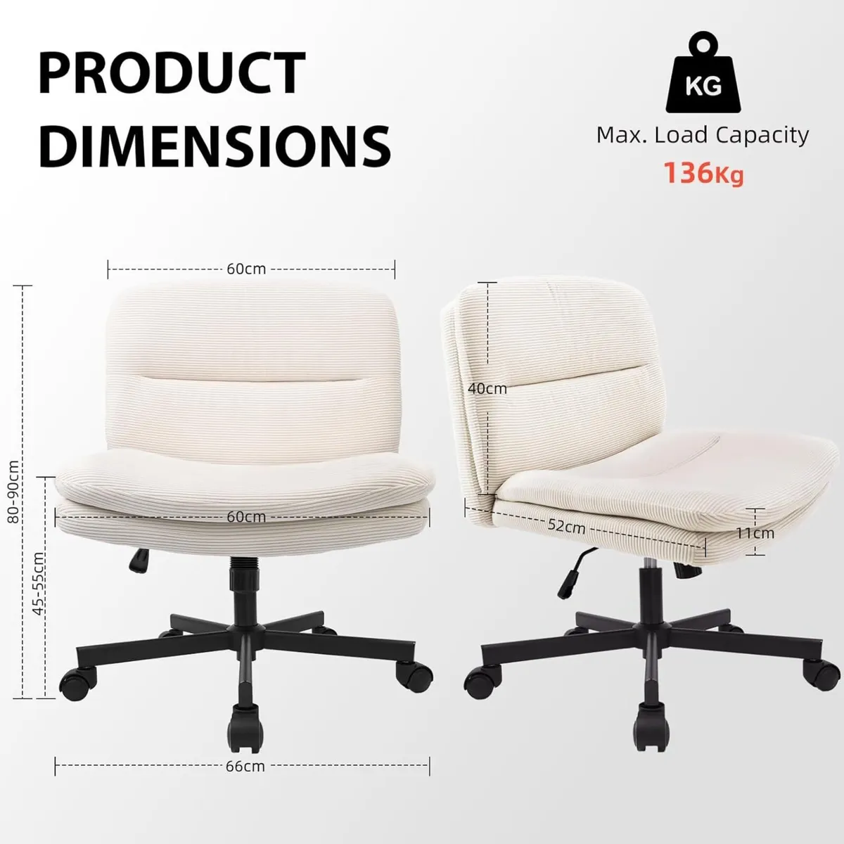 Ergonomic Office Chair Comfortable Swivel Desk - Image 3