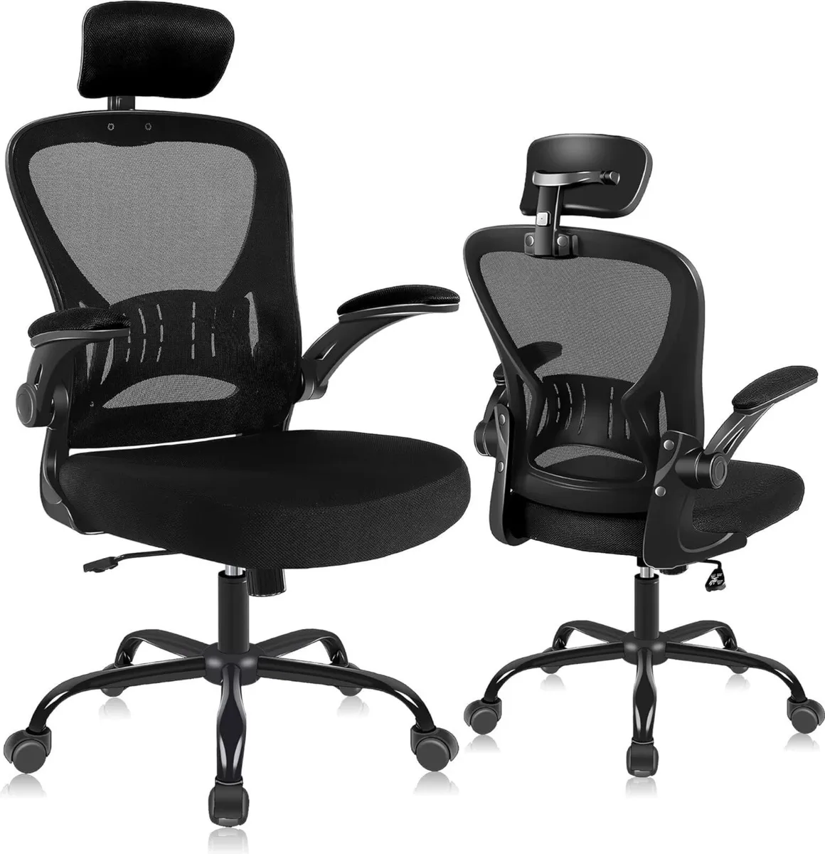 Office Chair Ergonomic Mesh Desk Comfort Adjustabl - Image 1