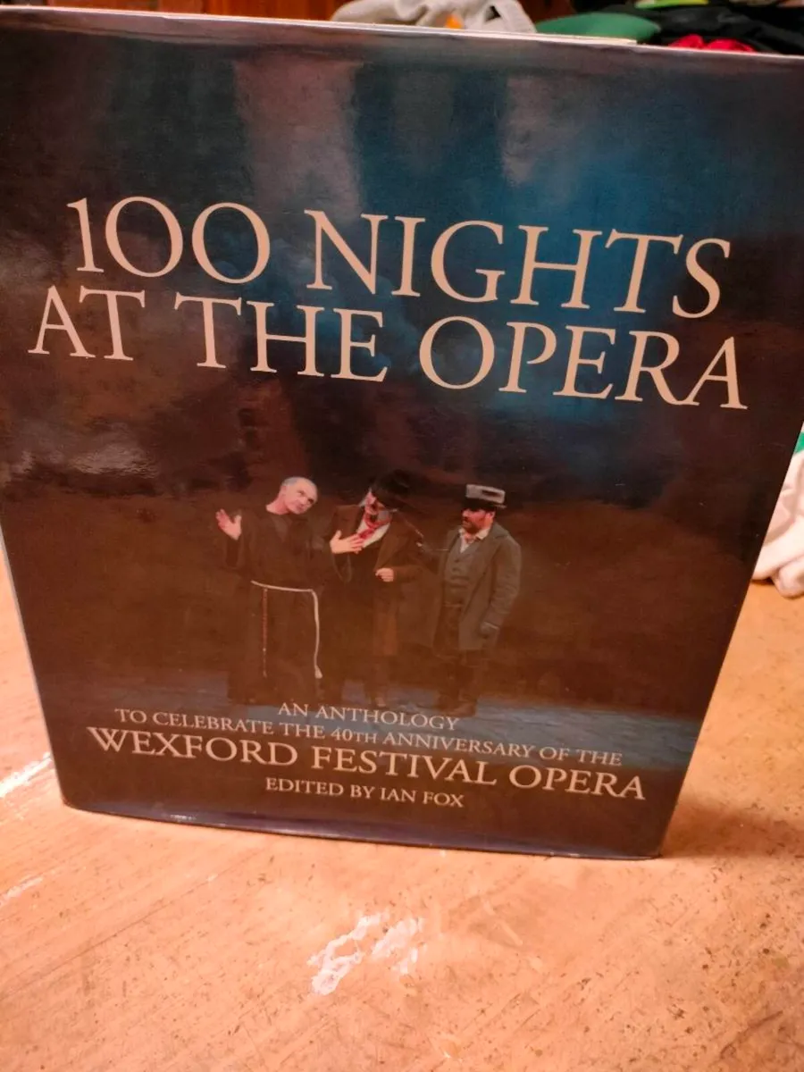 Wexford Opera festival hard backed book with dust - Image 2