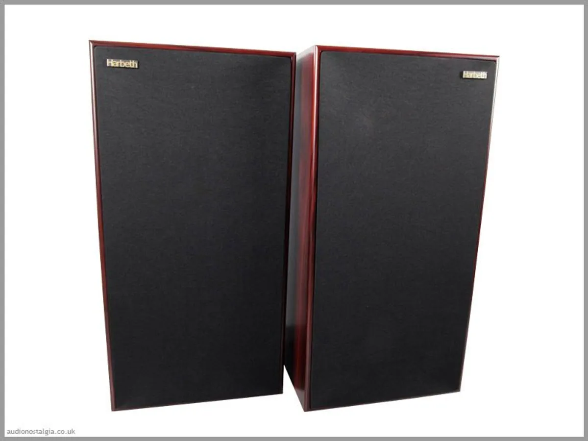 Harbeth Super HL5 Plus Speakers - Rosewood - Image 2