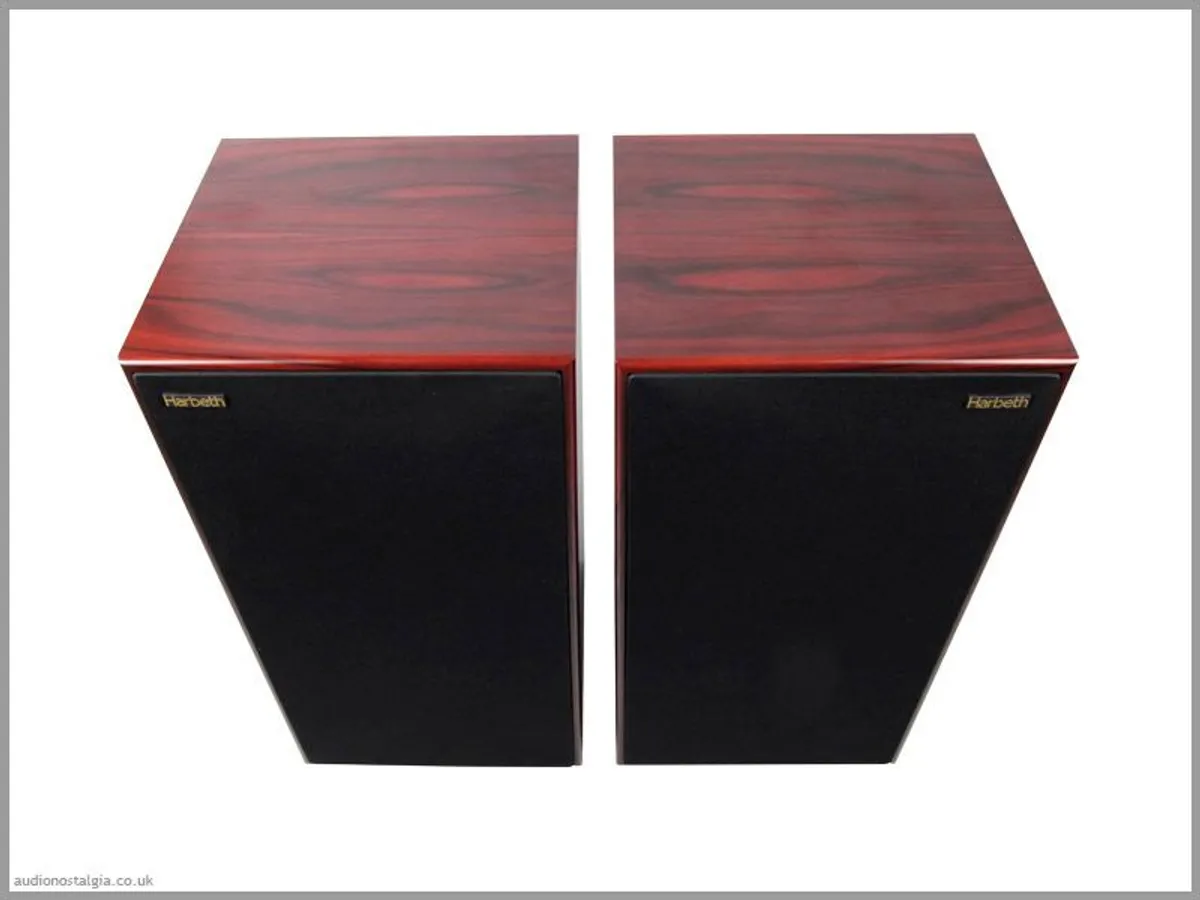 Harbeth Super HL5 Plus Speakers - Rosewood - Image 3