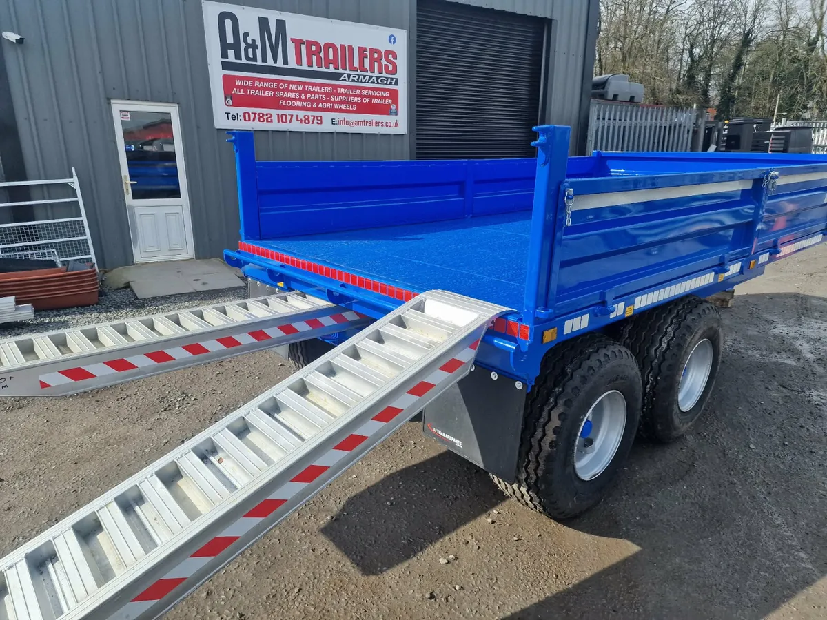 JNC Tractor tipper trailer - Image 2
