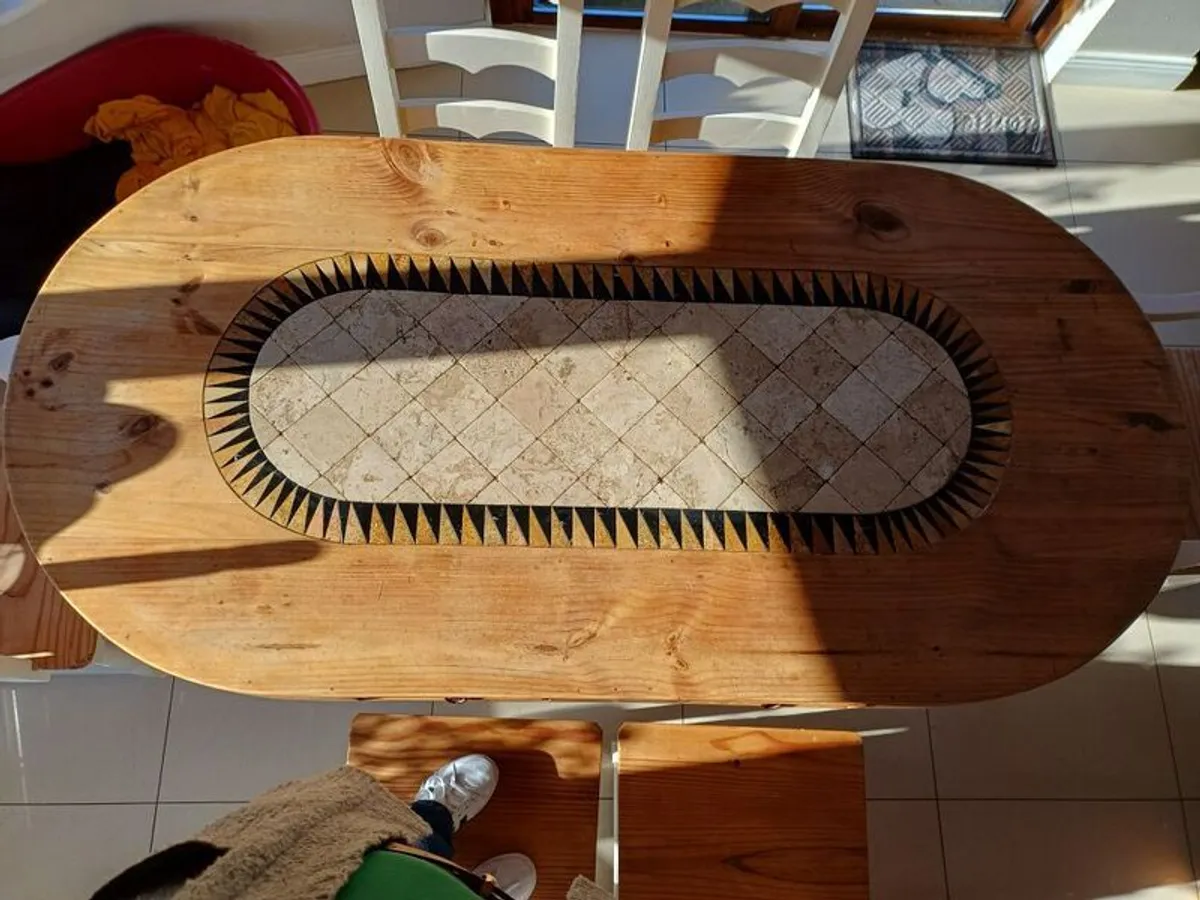 Dining Table and Chair Set - Image 3