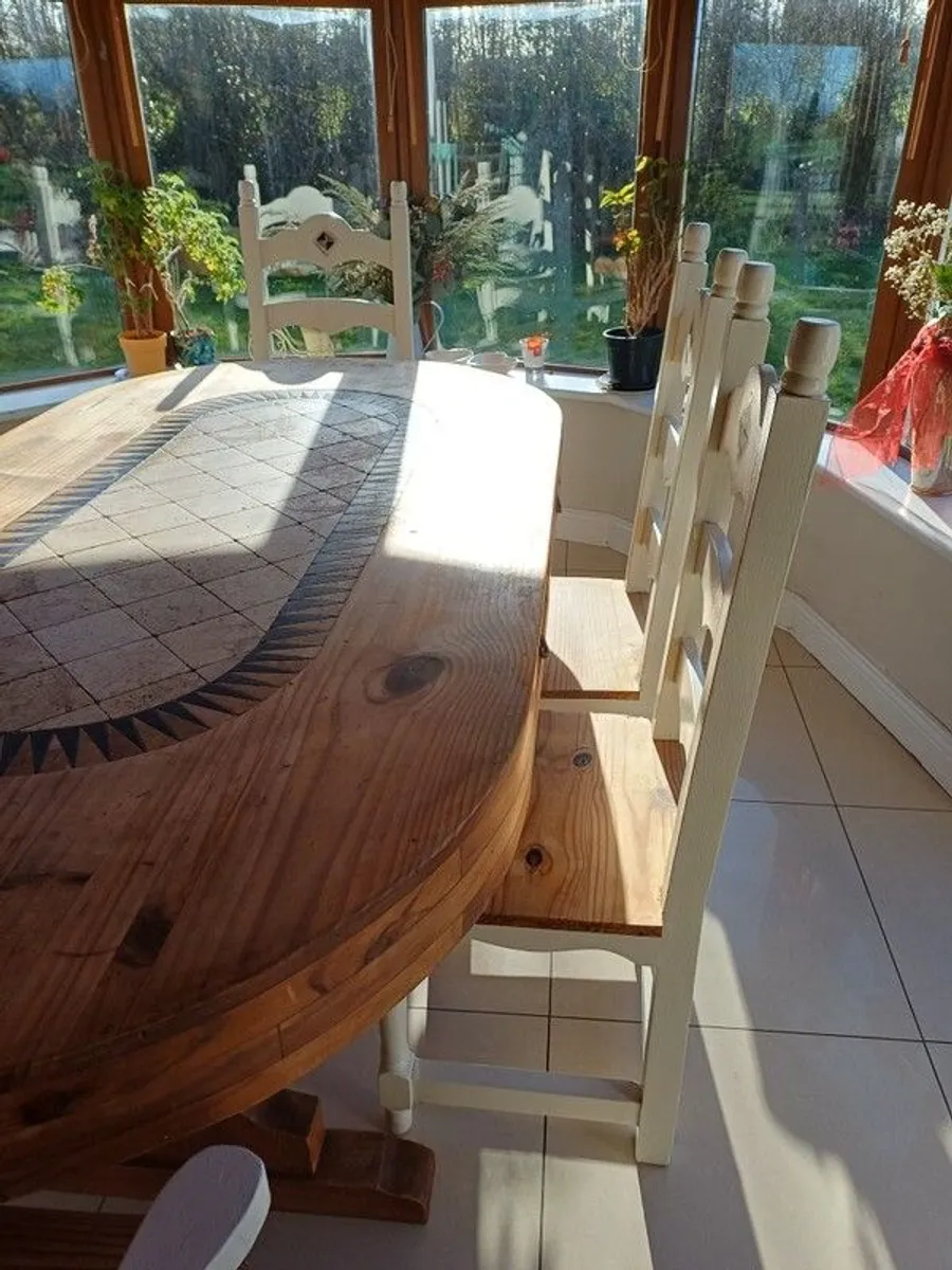 Dining Table and Chair Set - Image 4