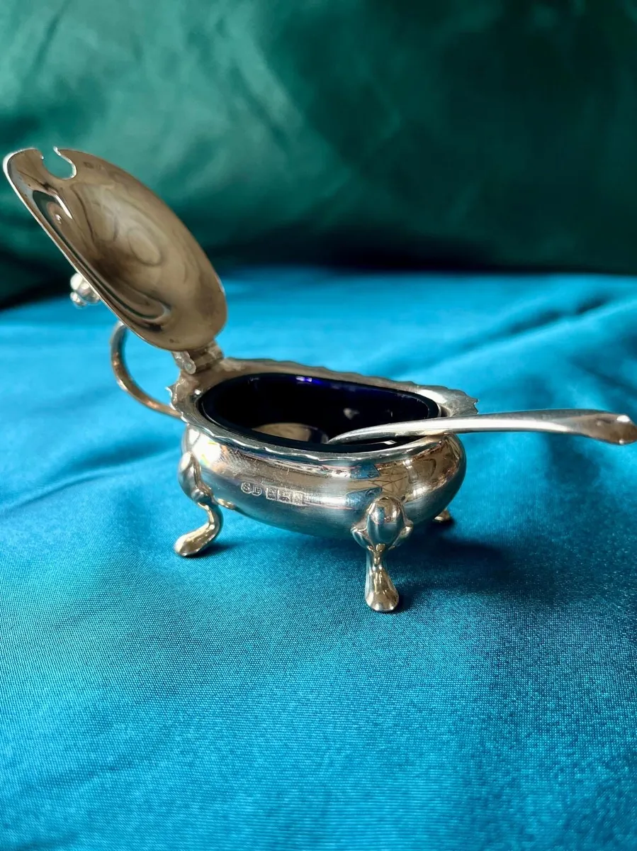 Vintage Sterling Silver Condiment Set- W. Hutton - Image 3