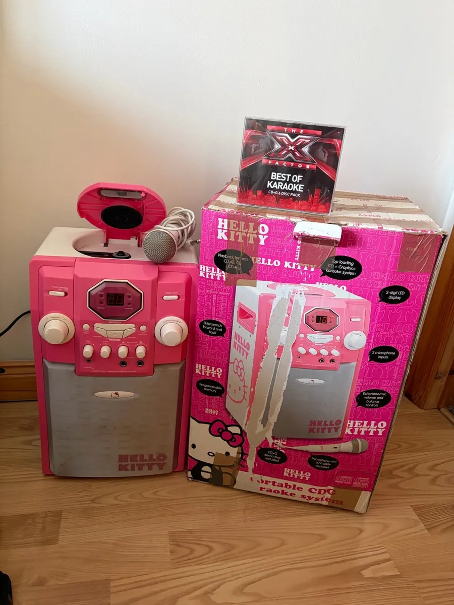 Sanrio hello kitty karaoke machine - Image 2
