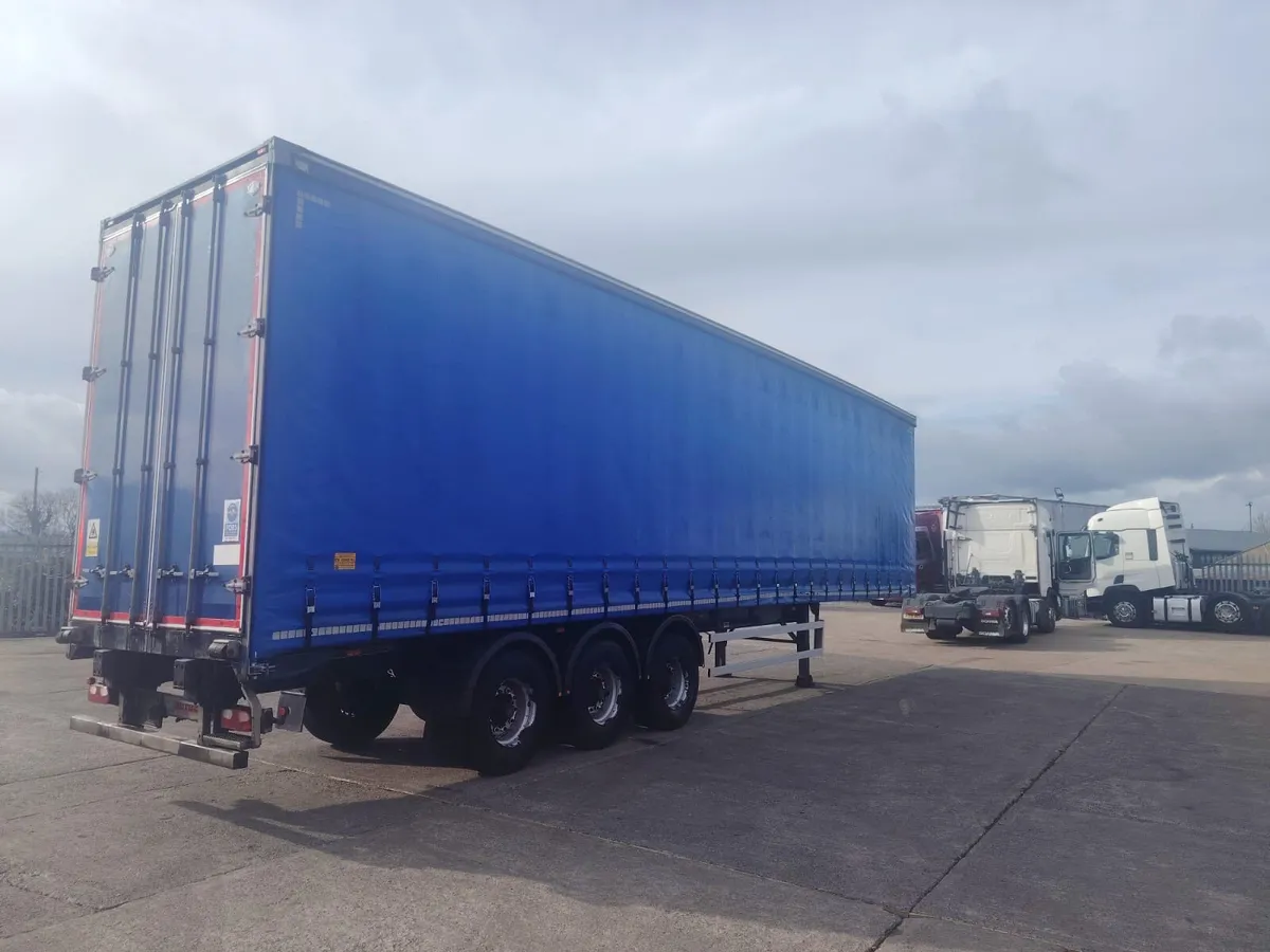 2015 Curtainsider 4.7 High BPW. Drum ENXL curtains - Image 3