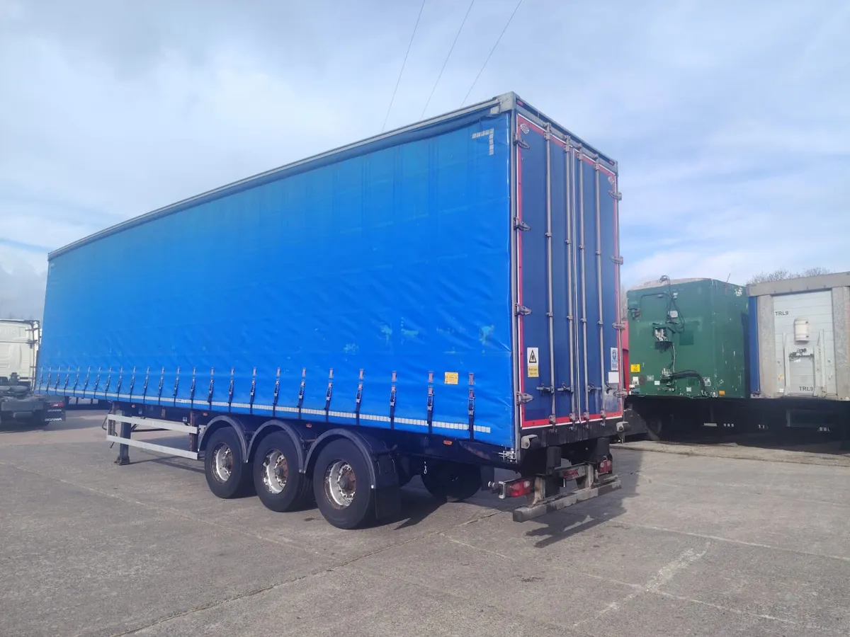 2015 Curtainsider 4.7 High BPW. Drum ENXL curtains - Image 2