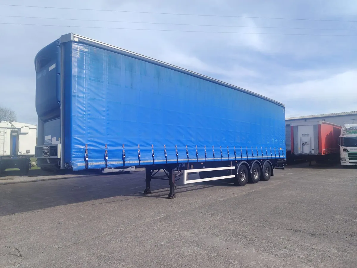 2015 Curtainsider 4.7 High BPW. Drum ENXL curtains - Image 1