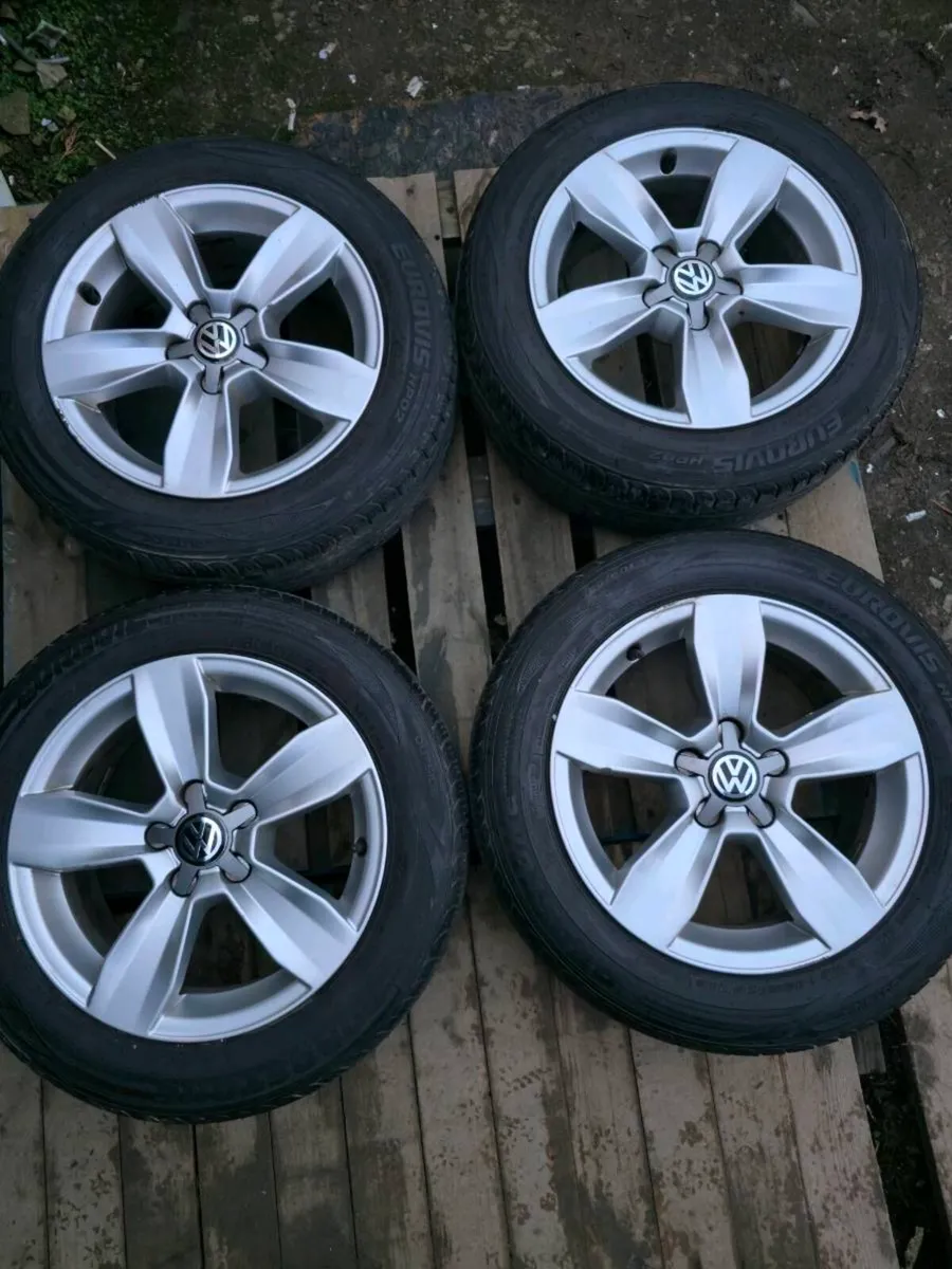 Set of 15" 5x100 Alloys VW Polo, Fabia, Rapid etc - Image 1