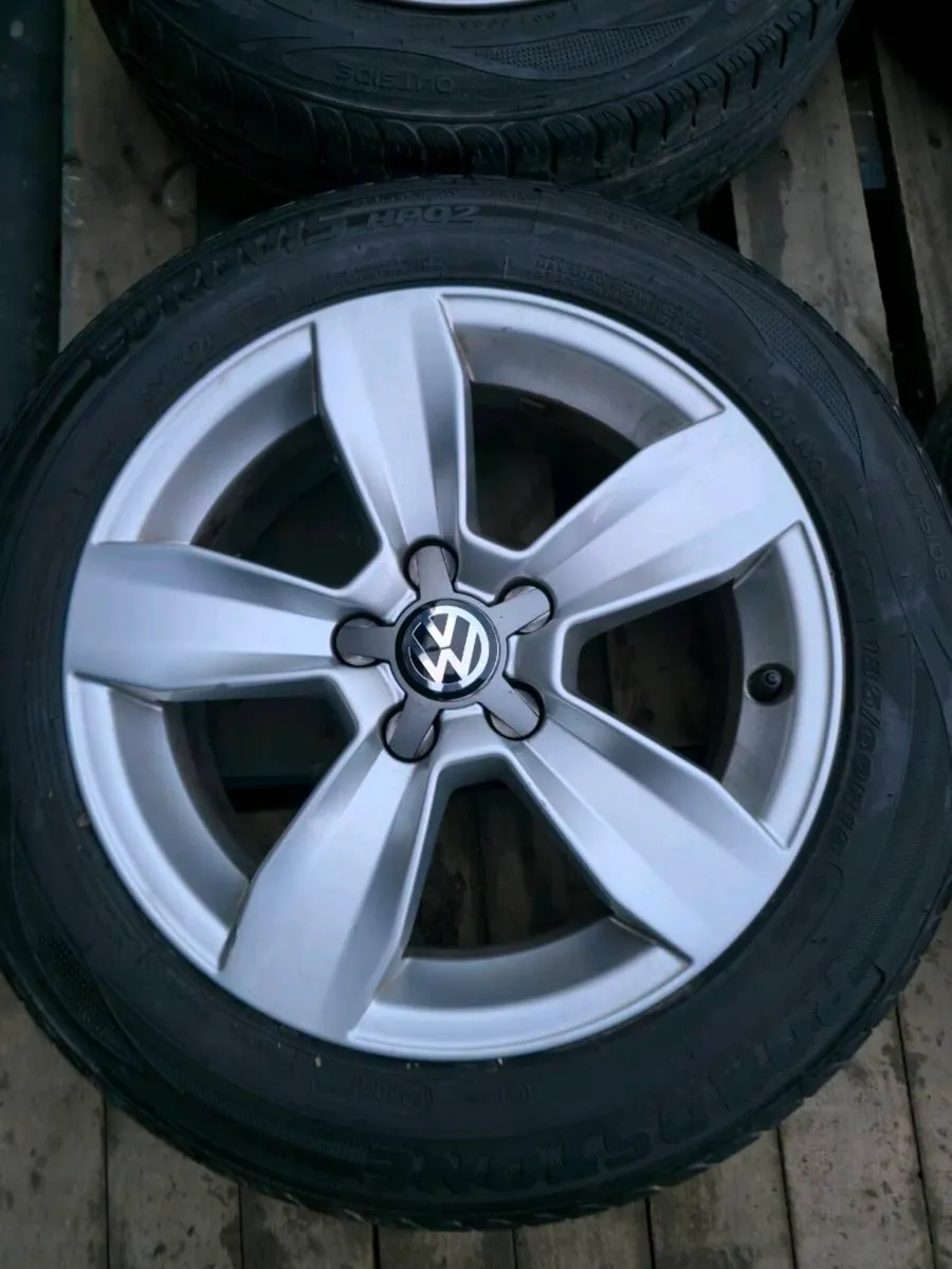 Set of 15" 5x100 Alloys VW Polo, Fabia, Rapid etc - Image 3