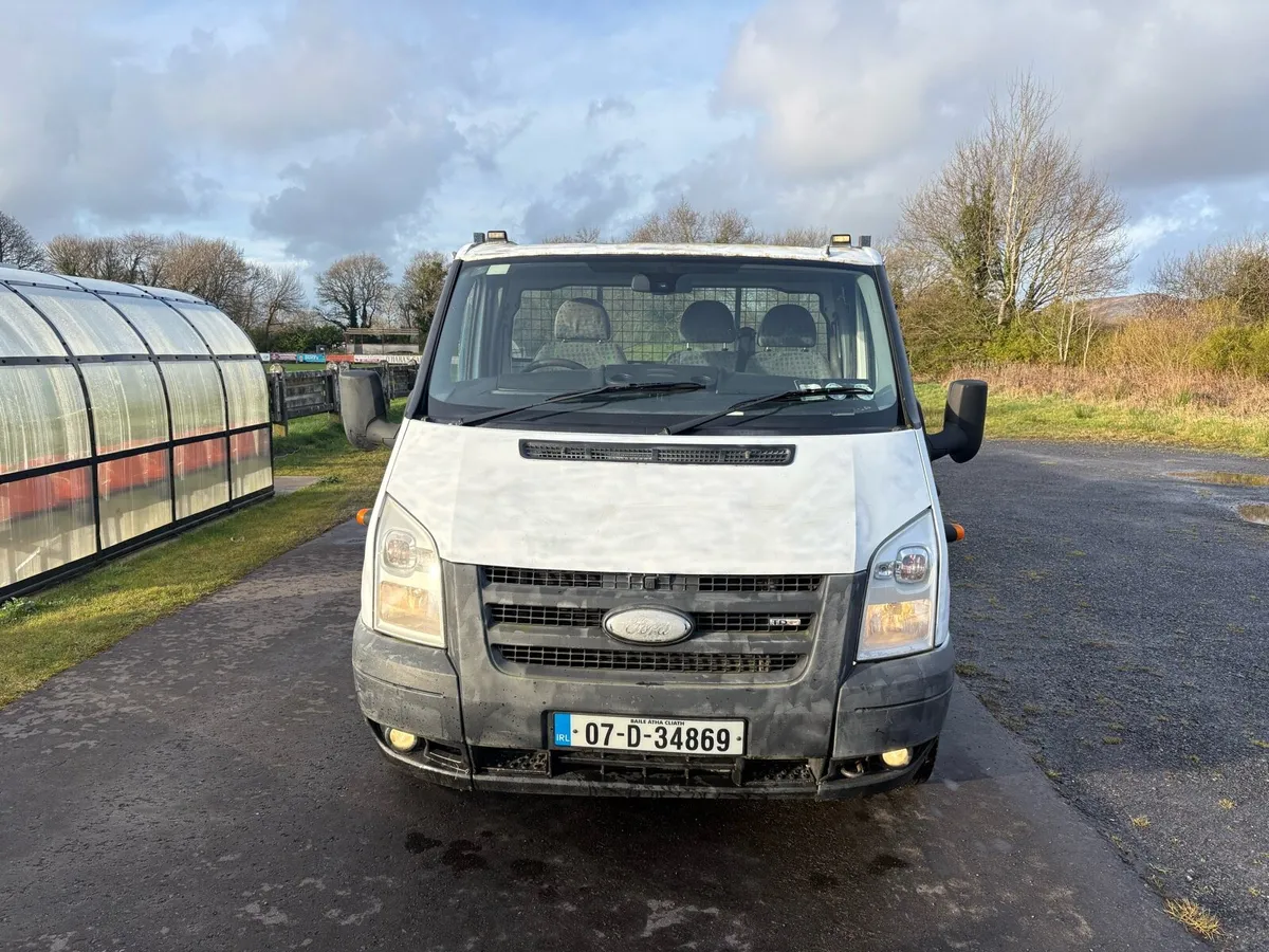 07 Ford Transit 350 Flat Bed Pickup 2.4 DOE 08/26 - Image 3