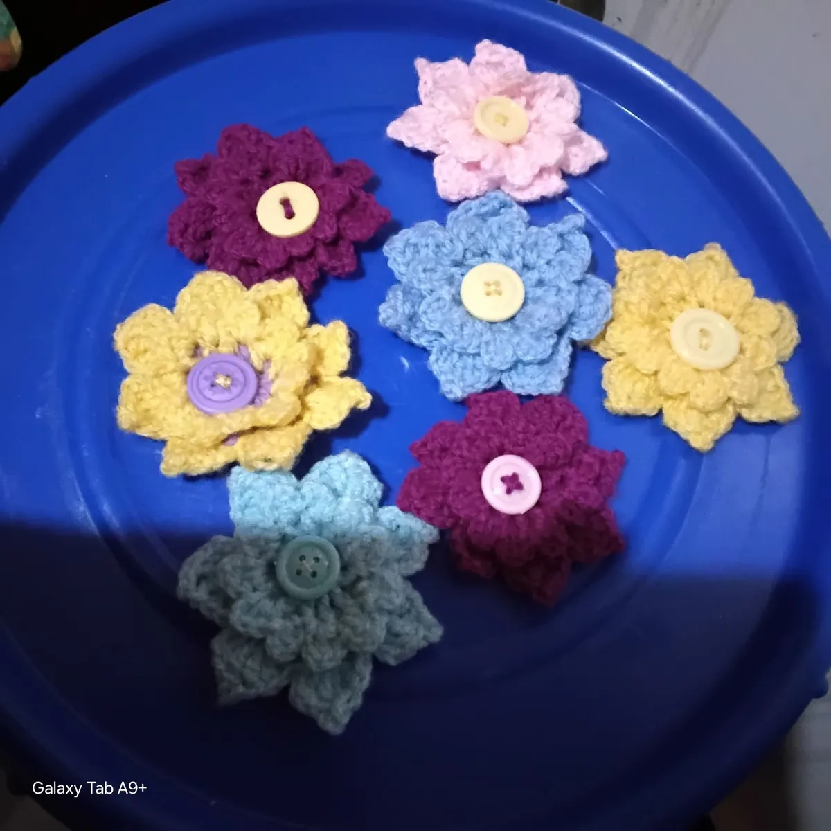 Crochet flowers