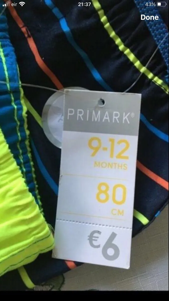 Boys BNWT set of two shirts 9/12 mths €3 - Image 3